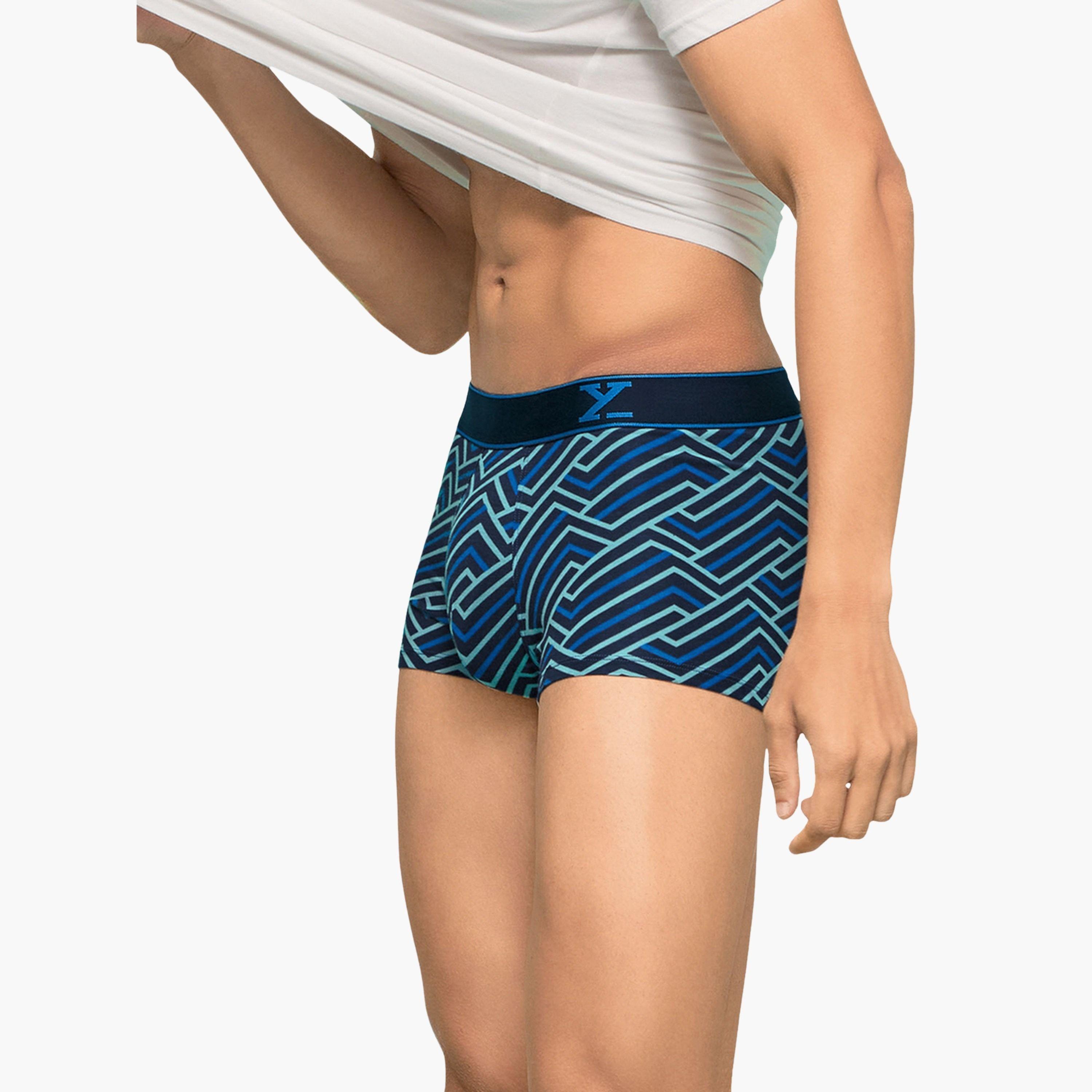 XYXX Men Cotton Stripes Parallax Trunks-men-clothing-innerwear-underwear-image-4