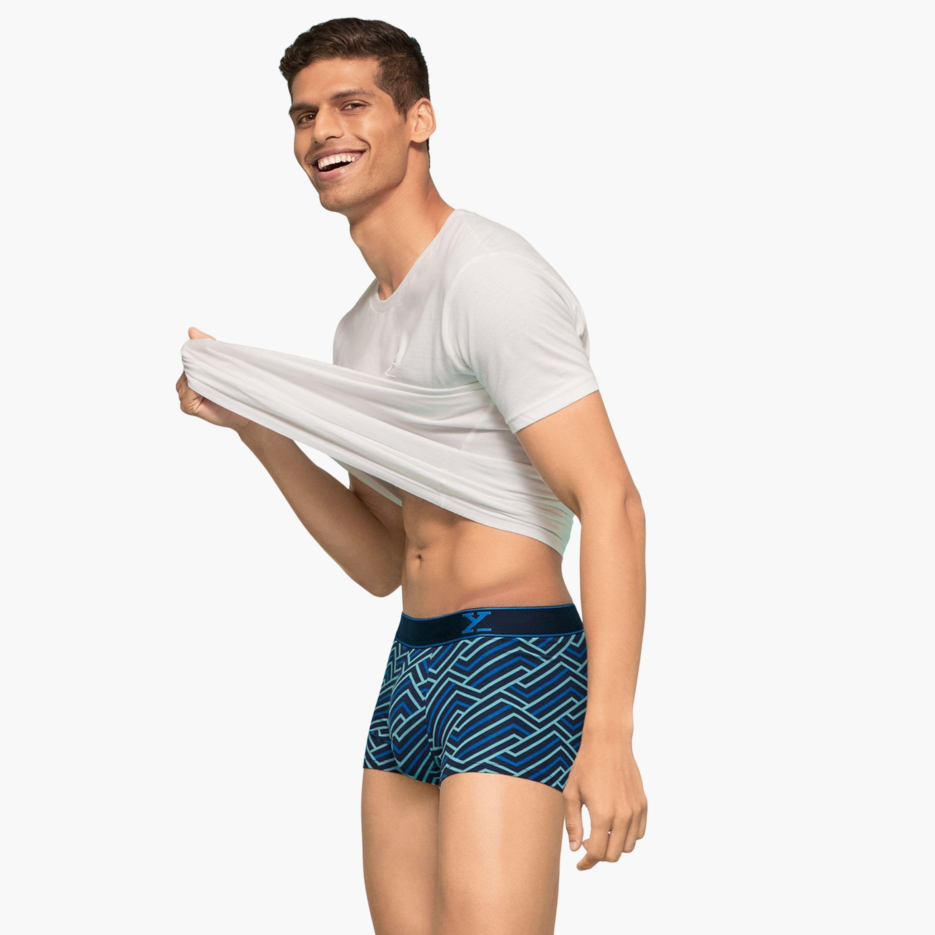XYXX Men Cotton Stripes Parallax Trunks-men-clothing-innerwear-underwear-image-6