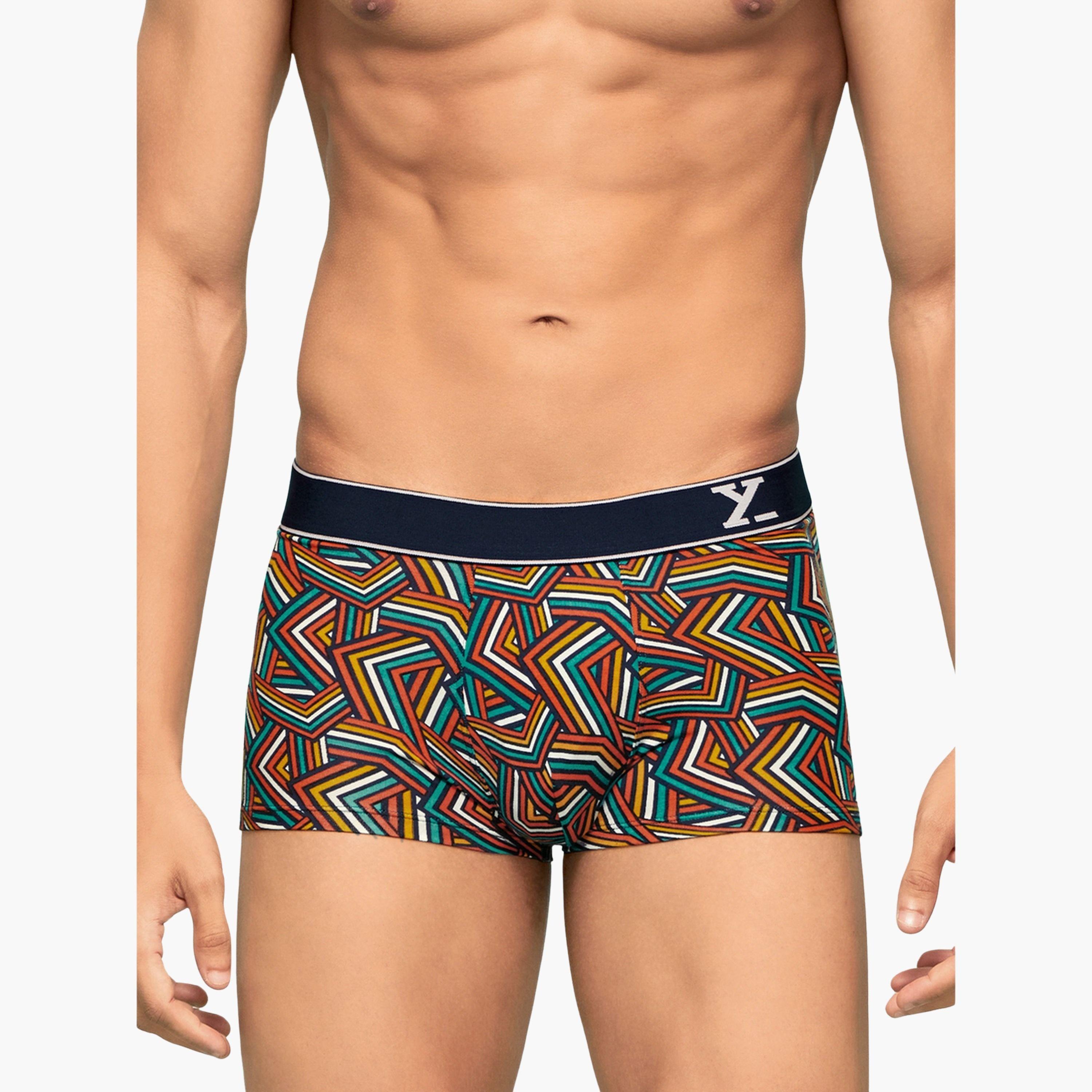 XYXX Men Cotton Stripes Parallax Trunks-men-clothing-innerwear-underwear-image-1
