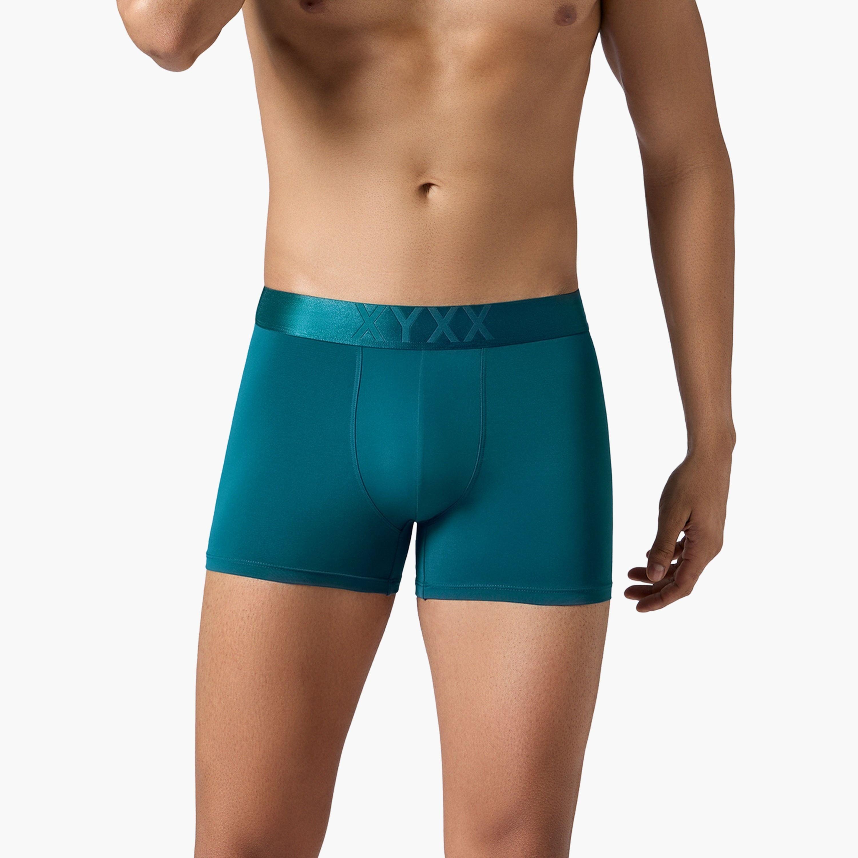 XYXX Men Elastane Stretch Solid Trunks - 8X Quick Dry-men-clothing-innerwear-underwear-image-1
