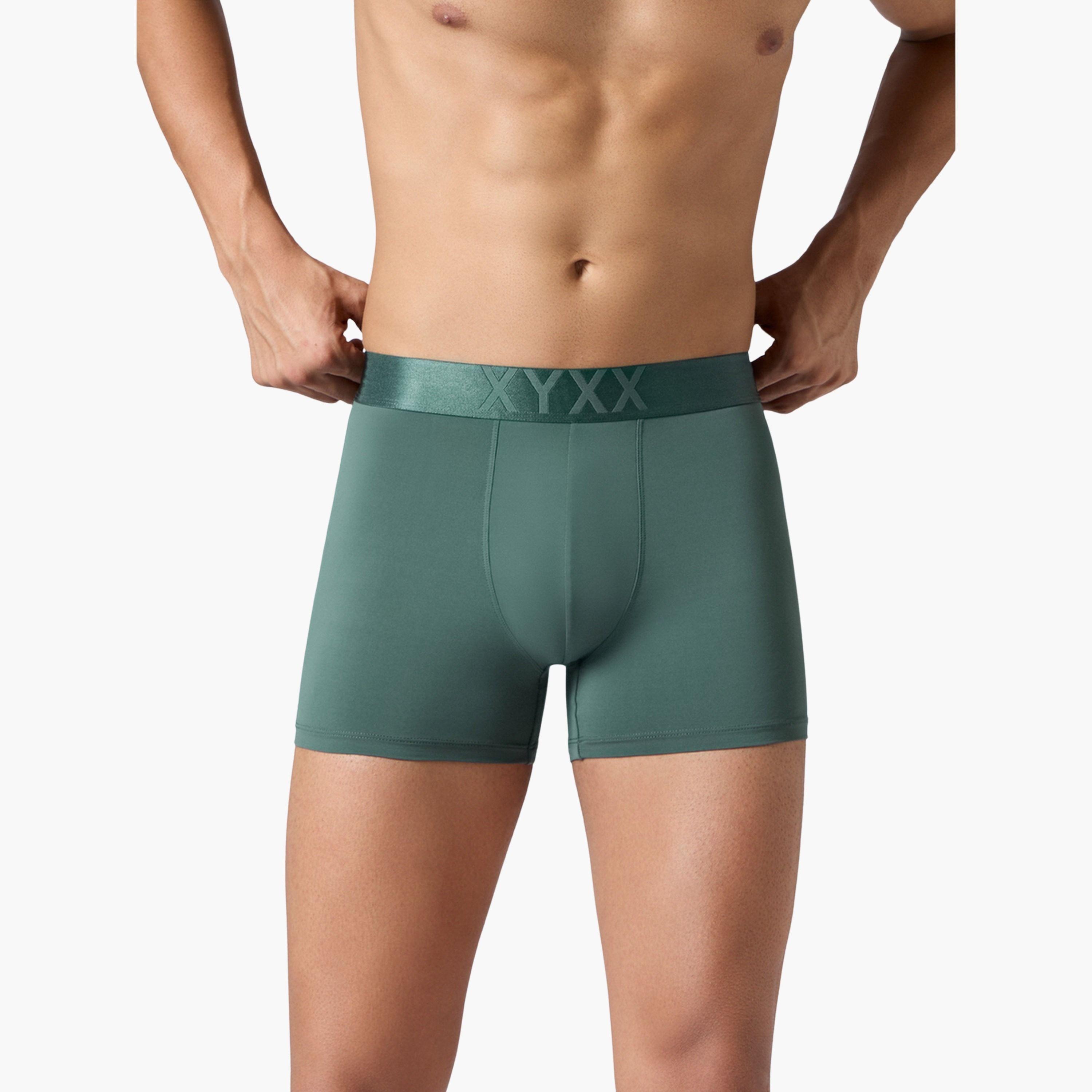 XYXX Men Elastane Stretch Solid Trunks - 8X Quick Dry-men-clothing-innerwear-underwear-image-1