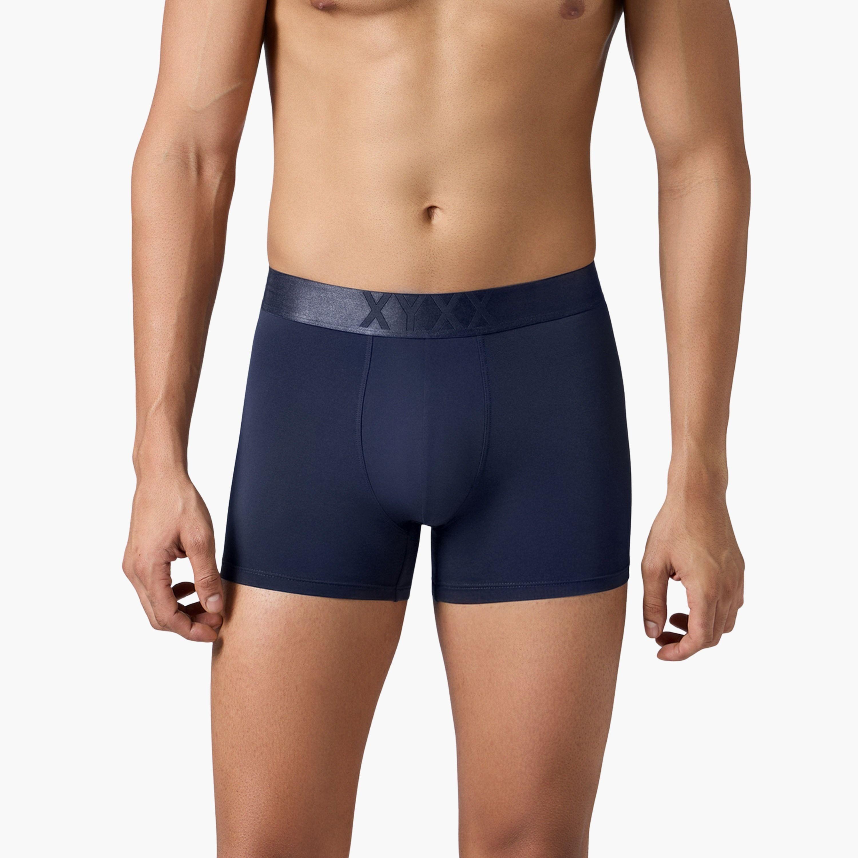 XYXX Men Elastane Stretch Solid Trunks - 8X Quick Dry-men-clothing-innerwear-underwear-image-1