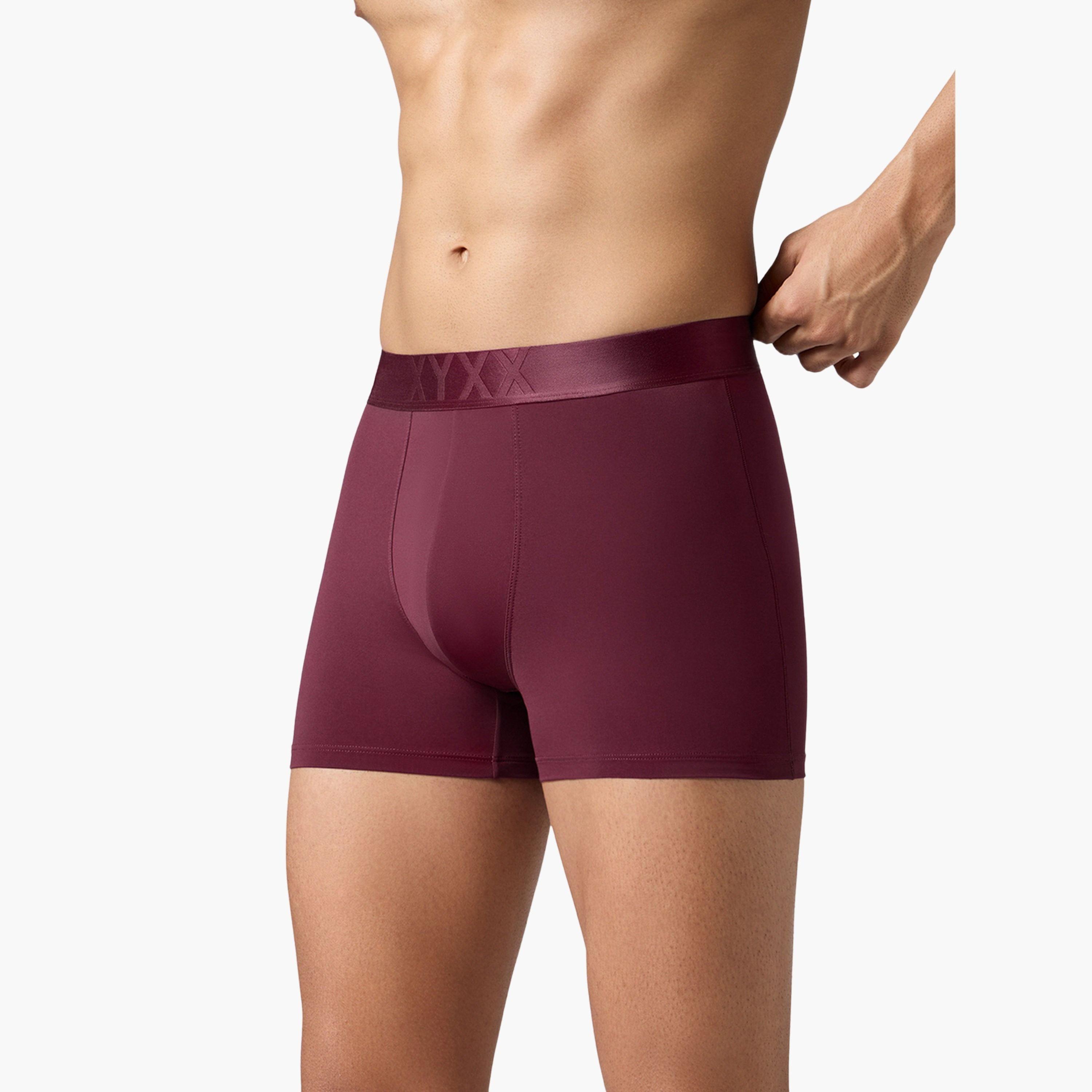 XYXX Men Elastane Stretch Solid Trunks - 8X Quick Dry-men-clothing-innerwear-underwear-image-3