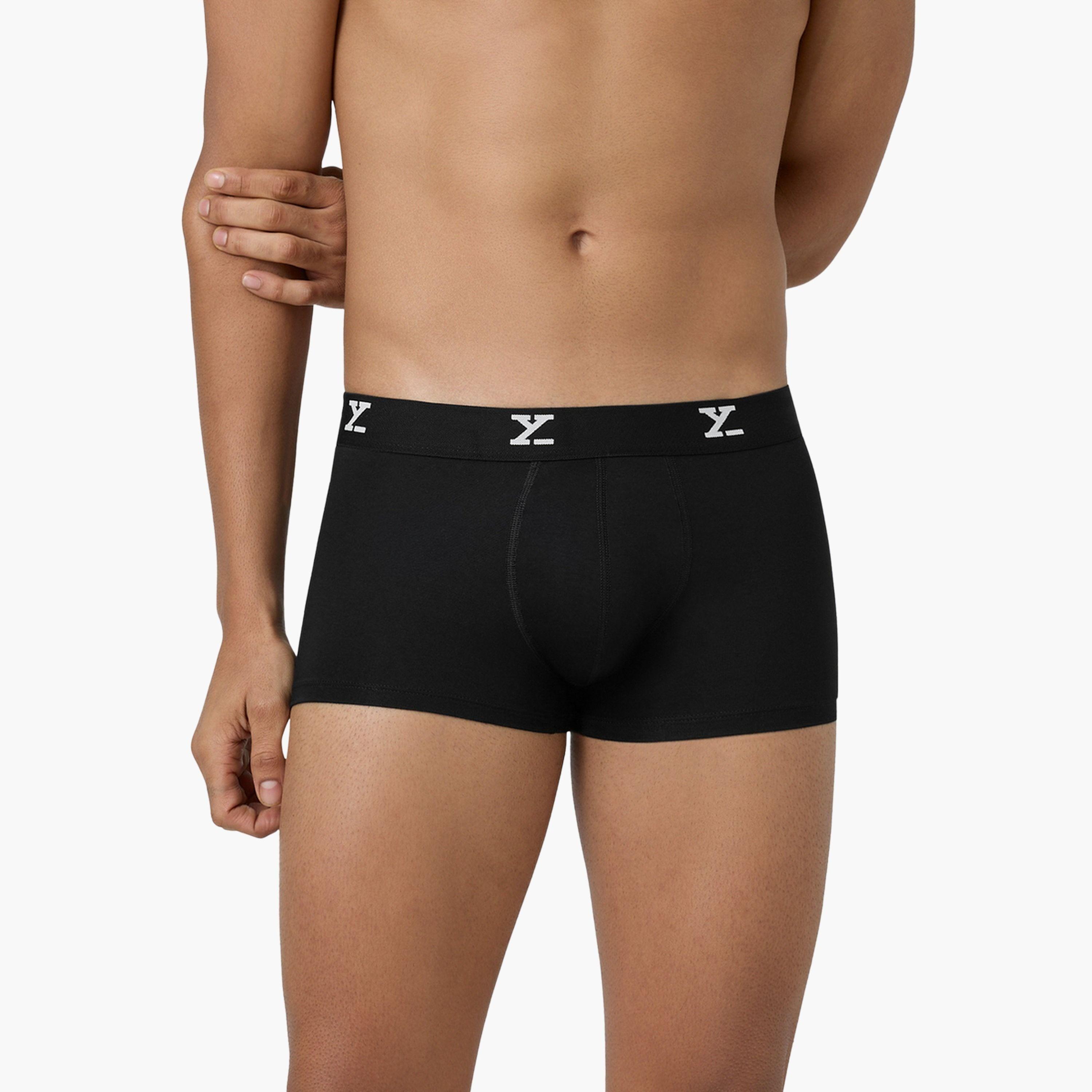 XYXX Men Combed Cotton Parallax Solid Trunks-men-clothing-innerwear-underwear-image-1