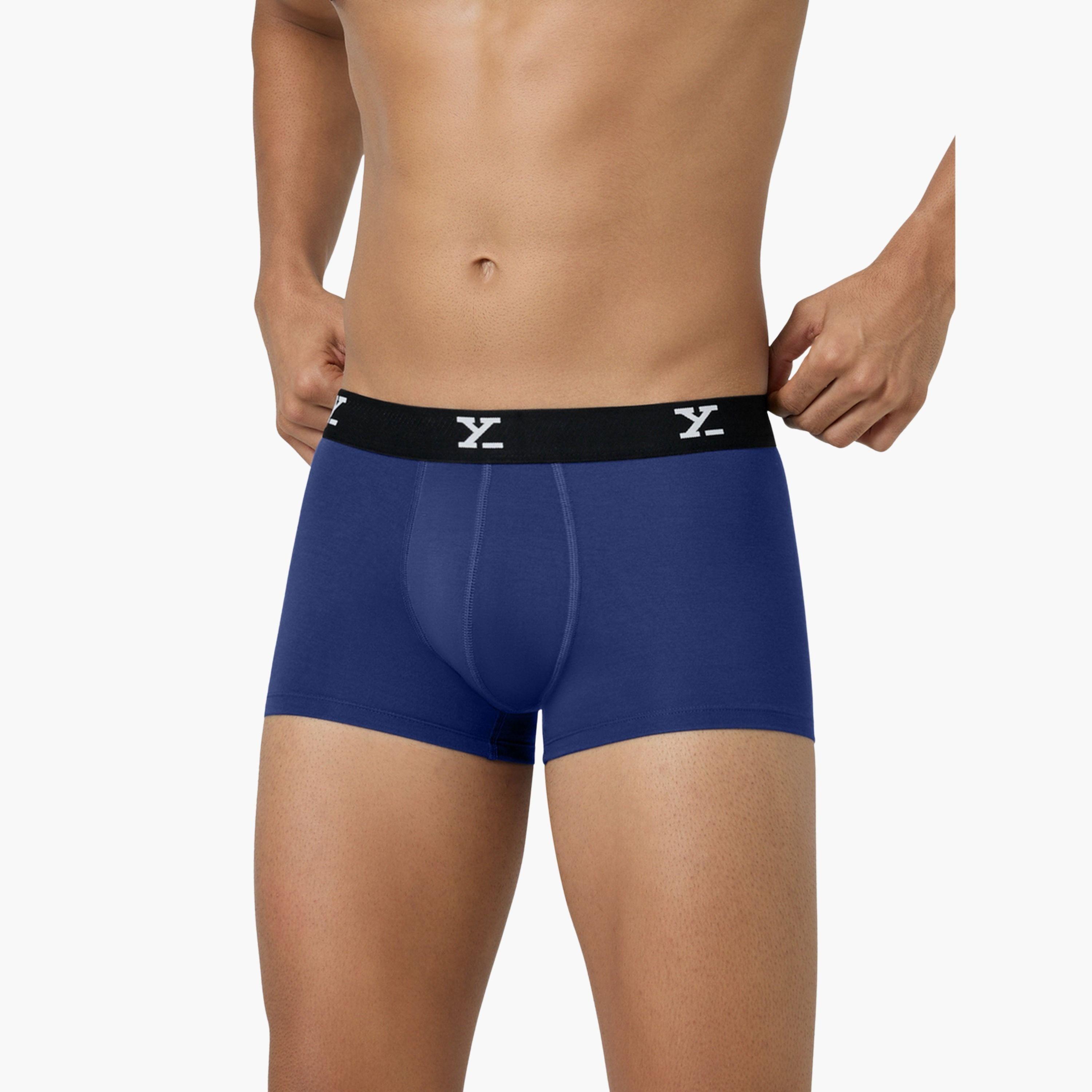 XYXX Men Combed Cotton Parallax Solid Trunks-men-clothing-innerwear-underwear-image-4