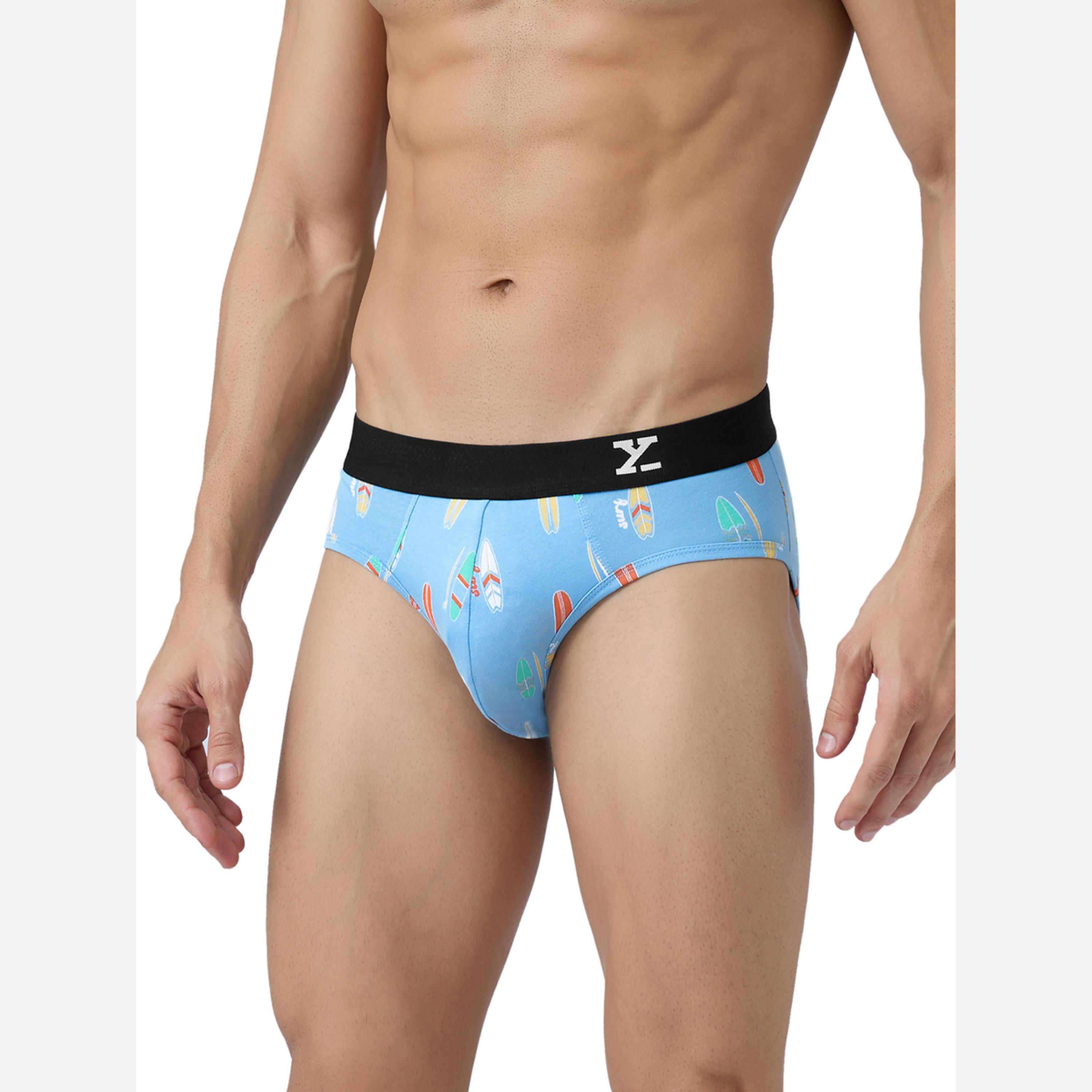 XYXX Pack of 2 - Men Surf Cotton Printed Briefs-men-clothing-innerwear-underwear-image-5
