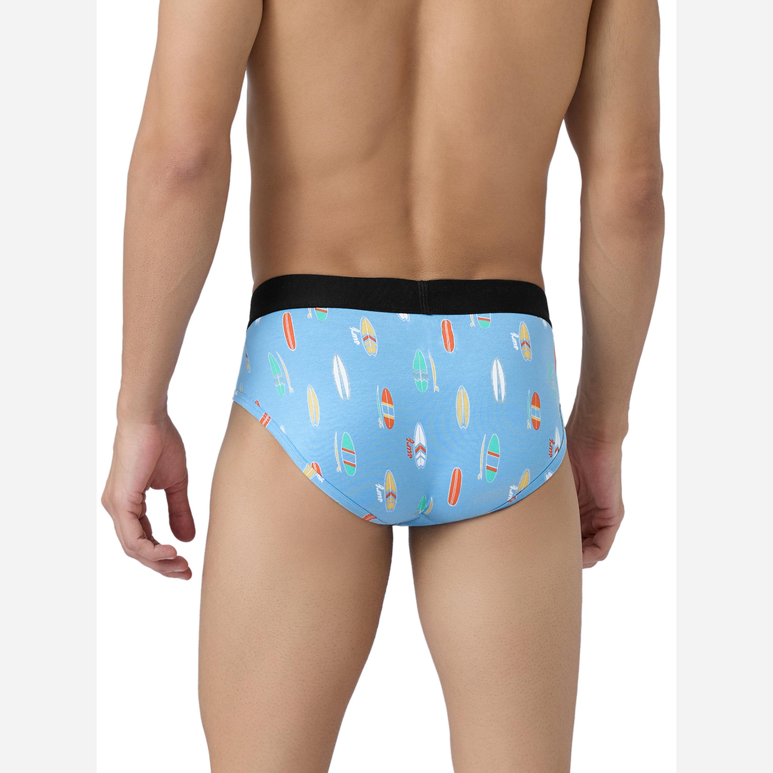 XYXX Pack of 2 - Men Surf Cotton Printed Briefs-men-clothing-innerwear-underwear-image-3