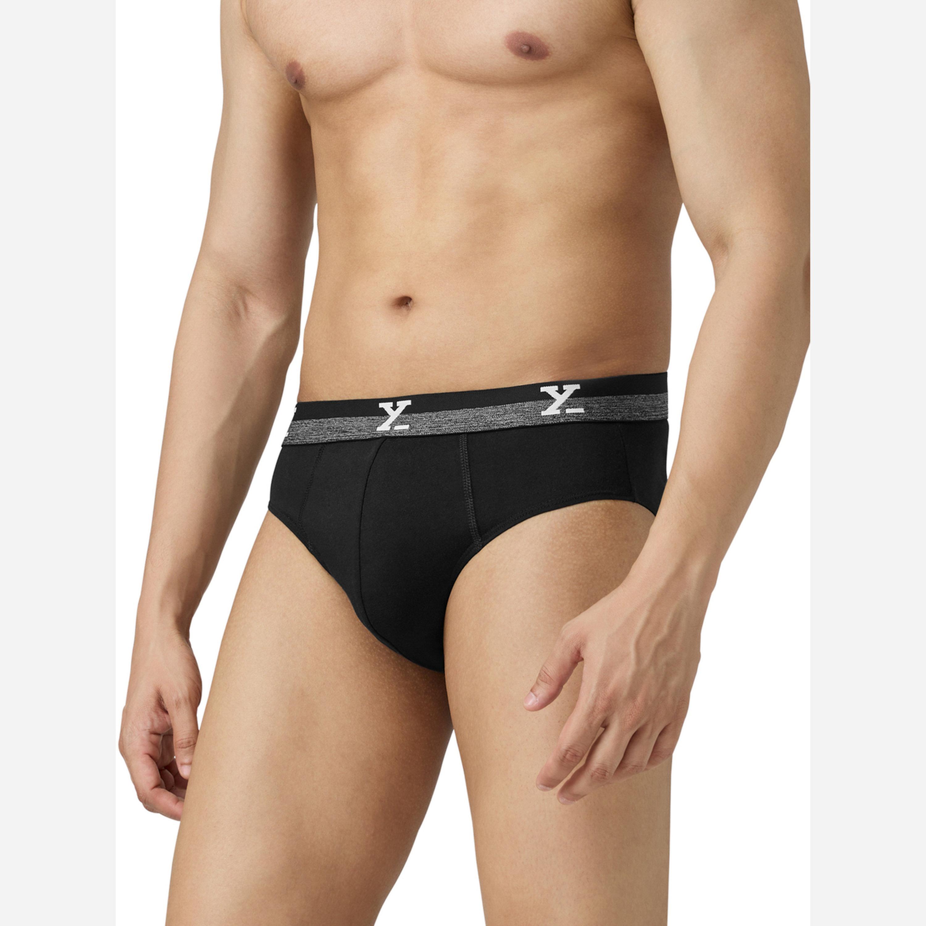 XYXX Pack of 2 - Men IntelliFresh Cotton Solid Briefs-men-clothing-innerwear-underwear-image-5