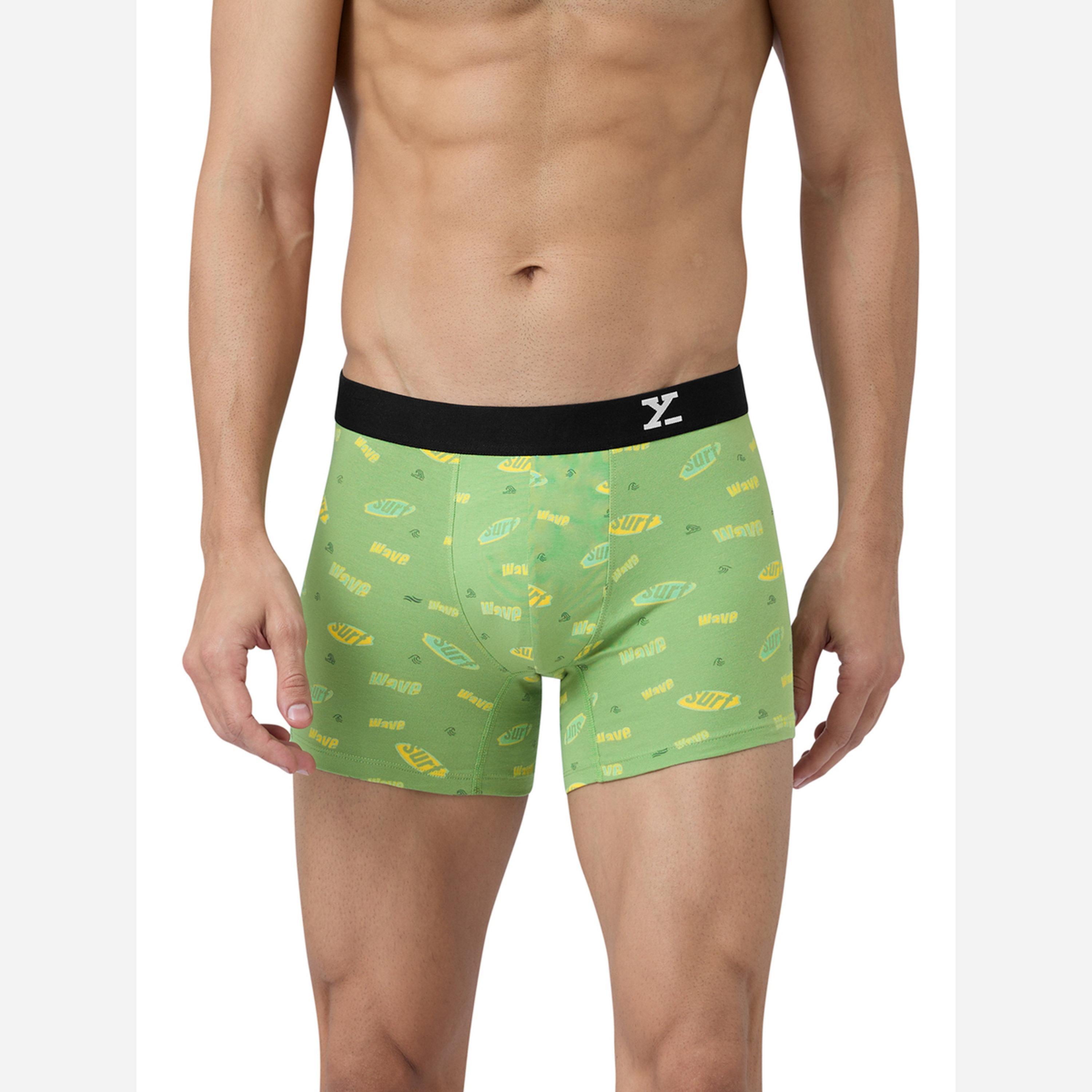 XYXX Pack of 2 - Men Surf Cotton Printed Trunks-men-clothing-innerwear-underwear-image-3
