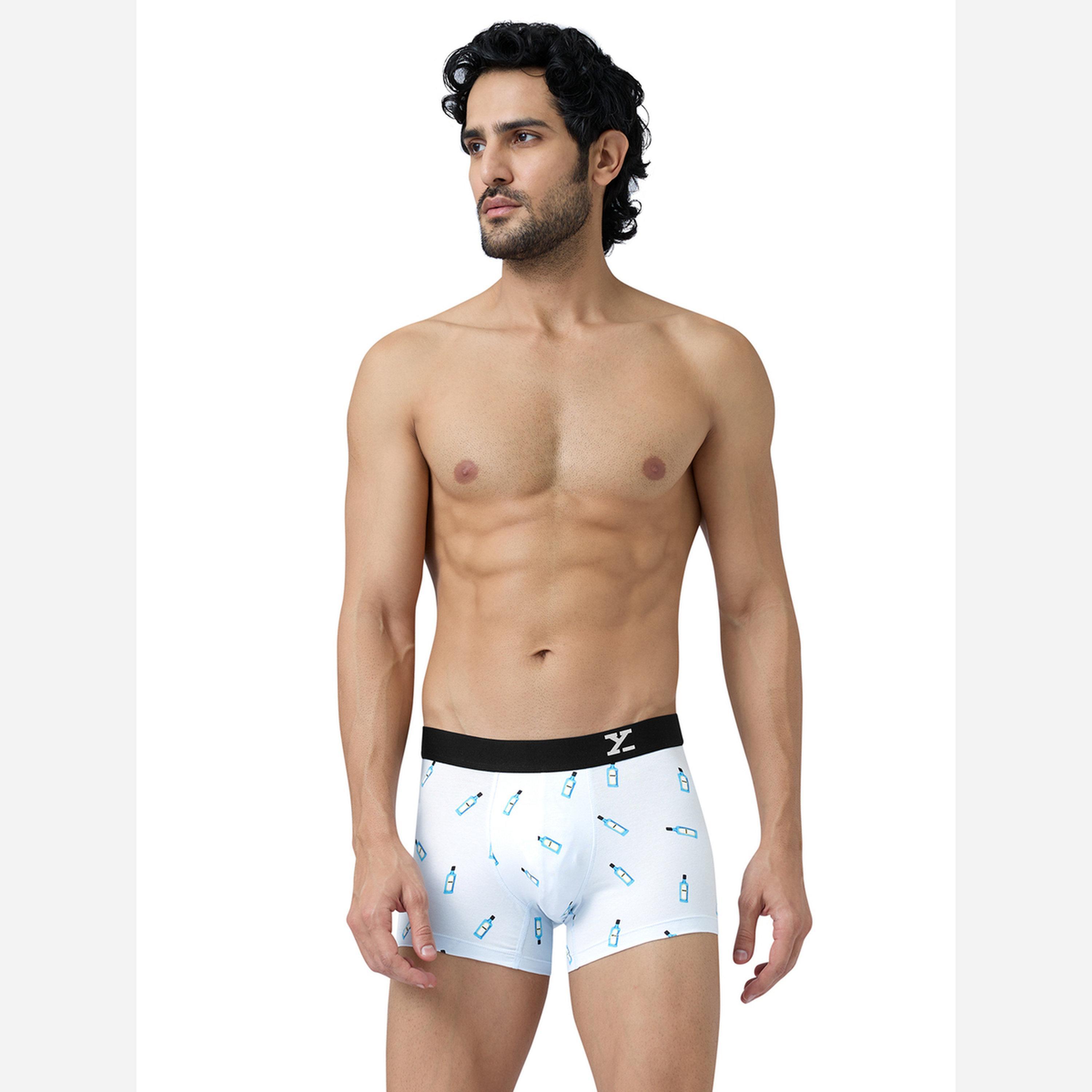 XYXX Pack of 2 - Men Surf Cotton Printed Trunks-men-clothing-innerwear-underwear-image-2