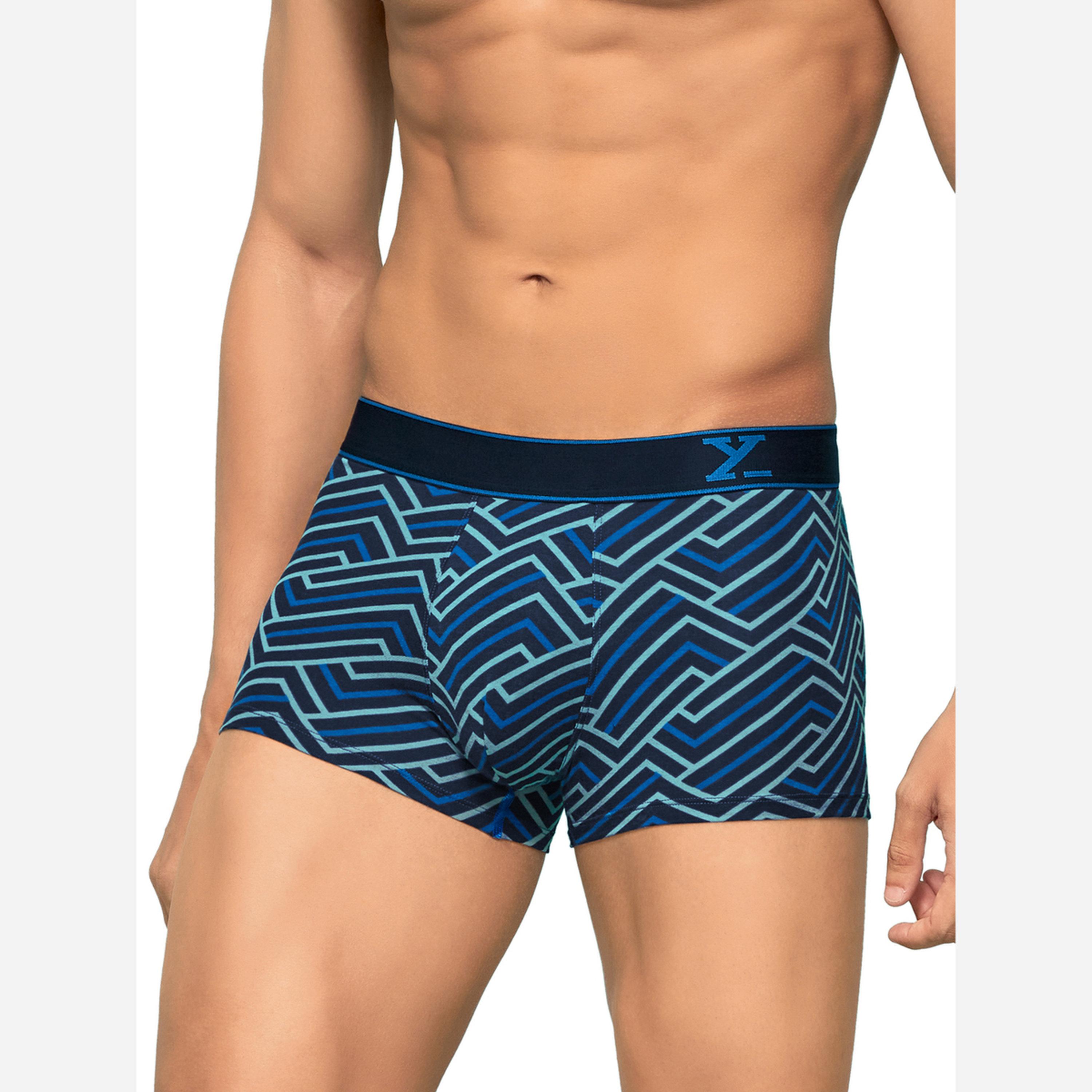 XYXX Pack of 2 - Men Printed Breathable Cotton Trunks-men-clothing-innerwear-underwear-image-5