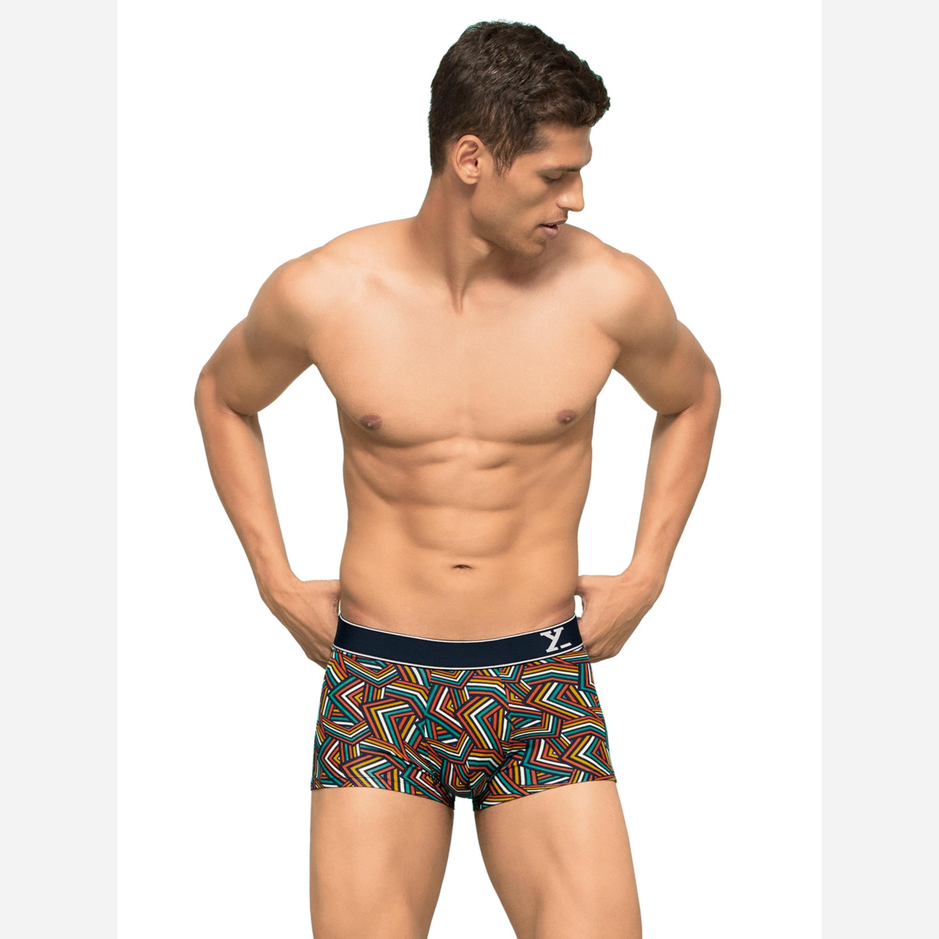 XYXX Pack of 2 - Men Printed Breathable Cotton Trunks-men-clothing-innerwear-underwear-image-2