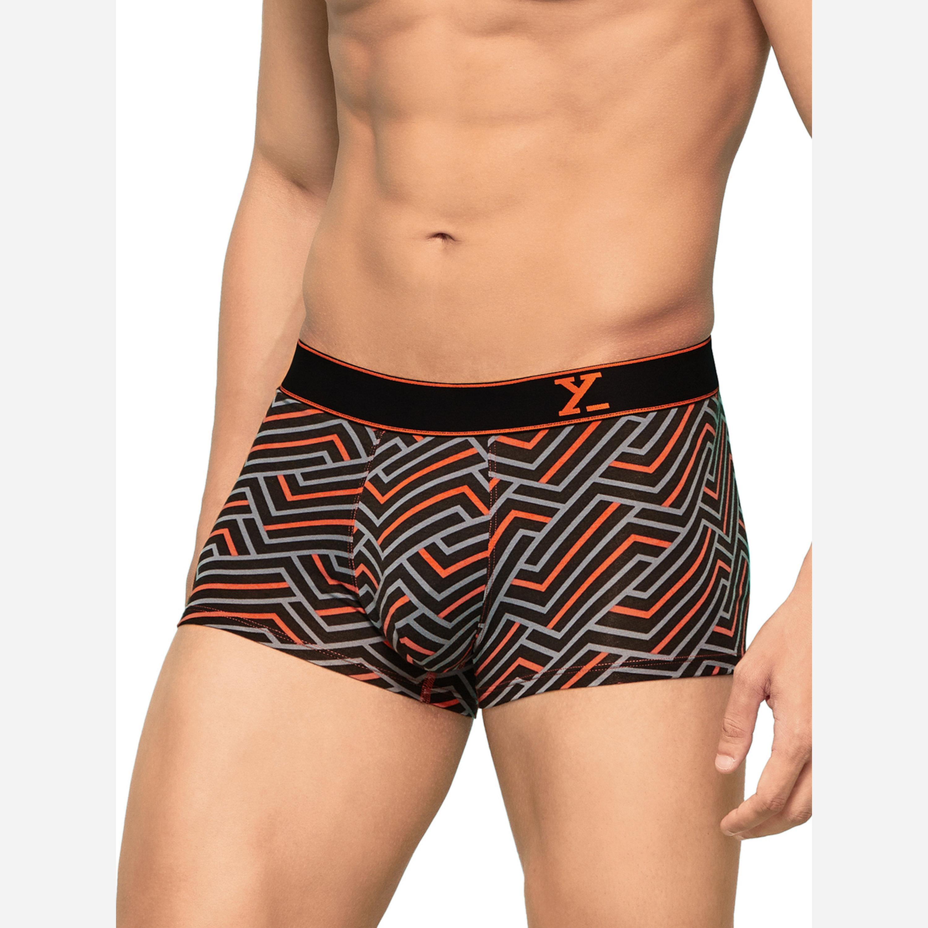 XYXX Pack of 2 - Men Printed Breathable Cotton Trunks-men-clothing-innerwear-underwear-image-3