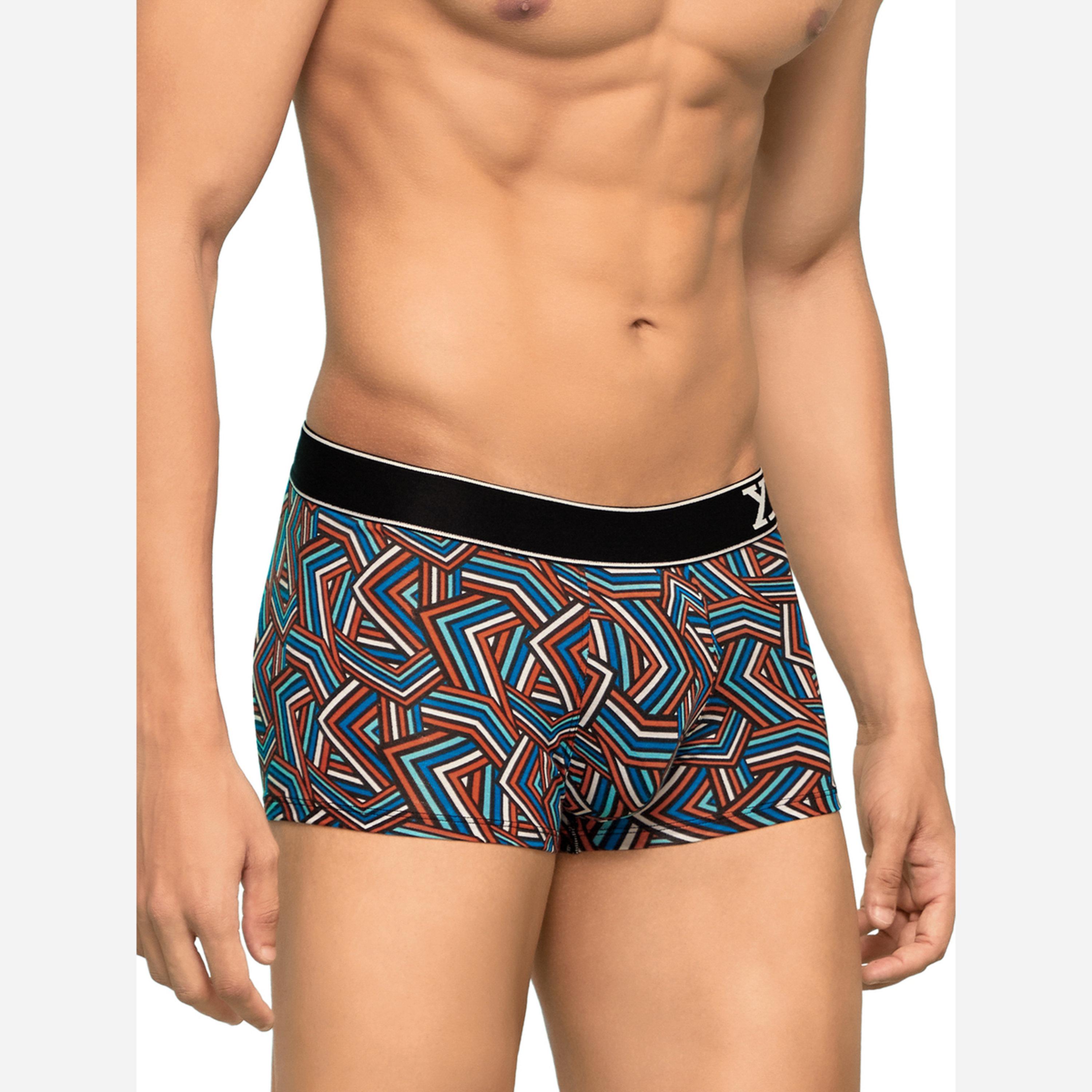 XYXX Pack of 2 - Men Printed Breathable Cotton Trunks-men-clothing-innerwear-underwear-image-5