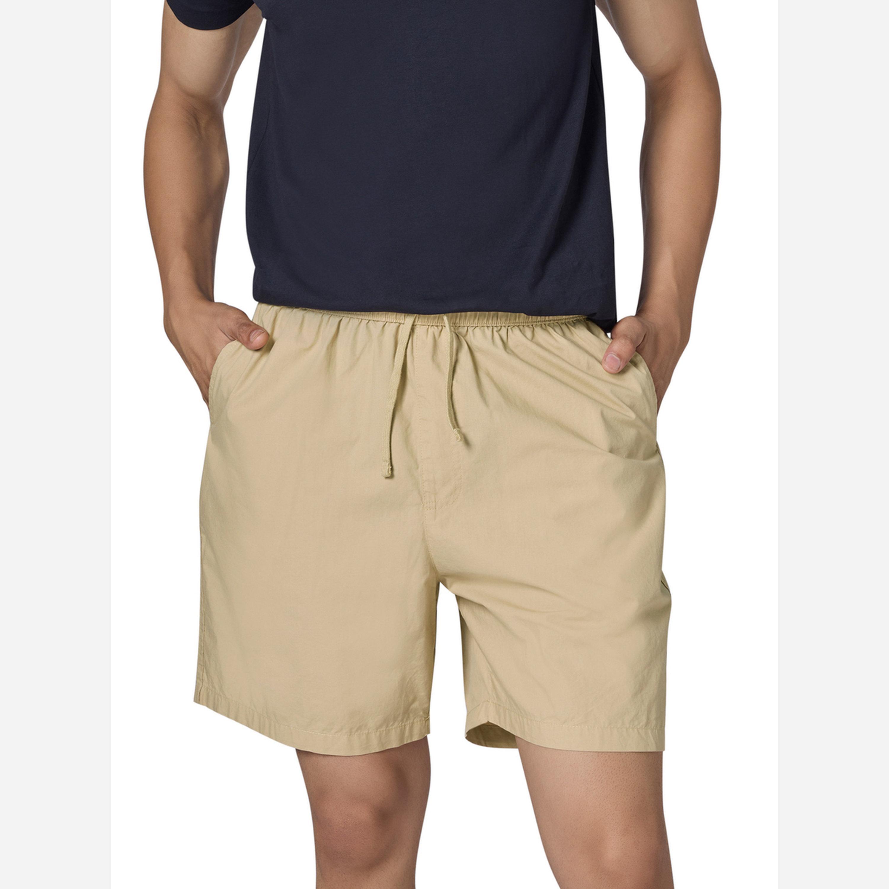 XYXX Men Solid Relaxed Fit with Dual Pockets 100% Cotton-men-clothing-bottoms-shorts-image-1