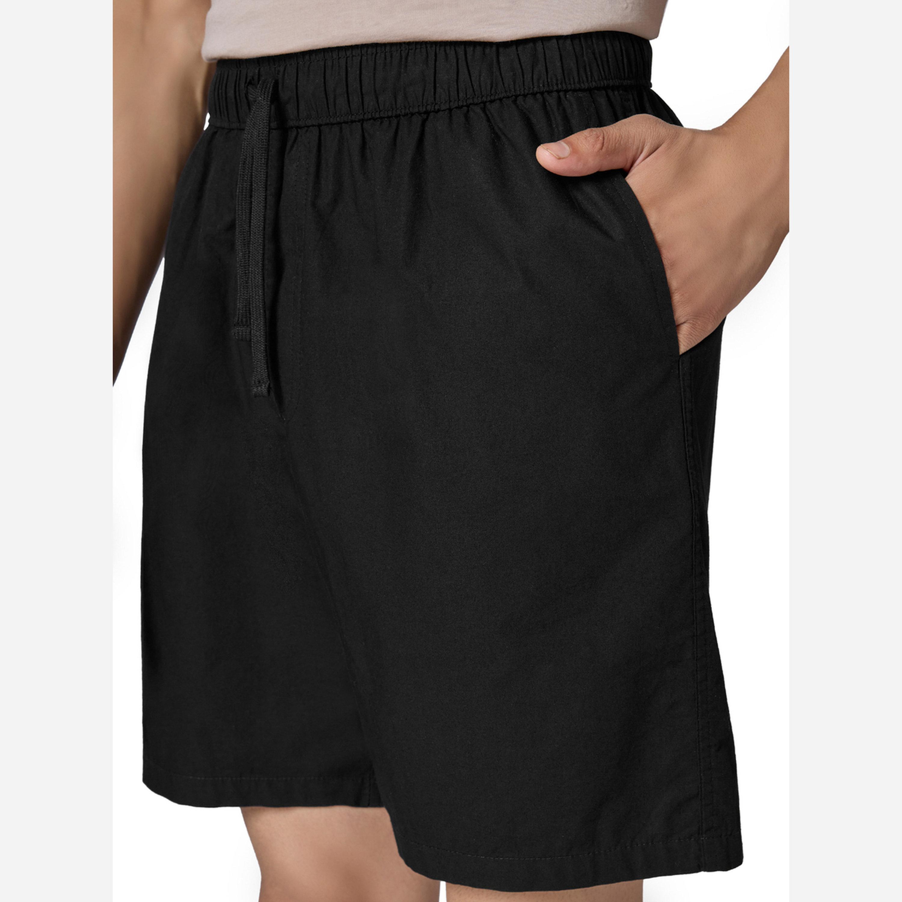 XYXX Men Solid Relaxed Fit with Dual Pockets 100% Cotton-men-clothing-bottoms-shorts-image-4