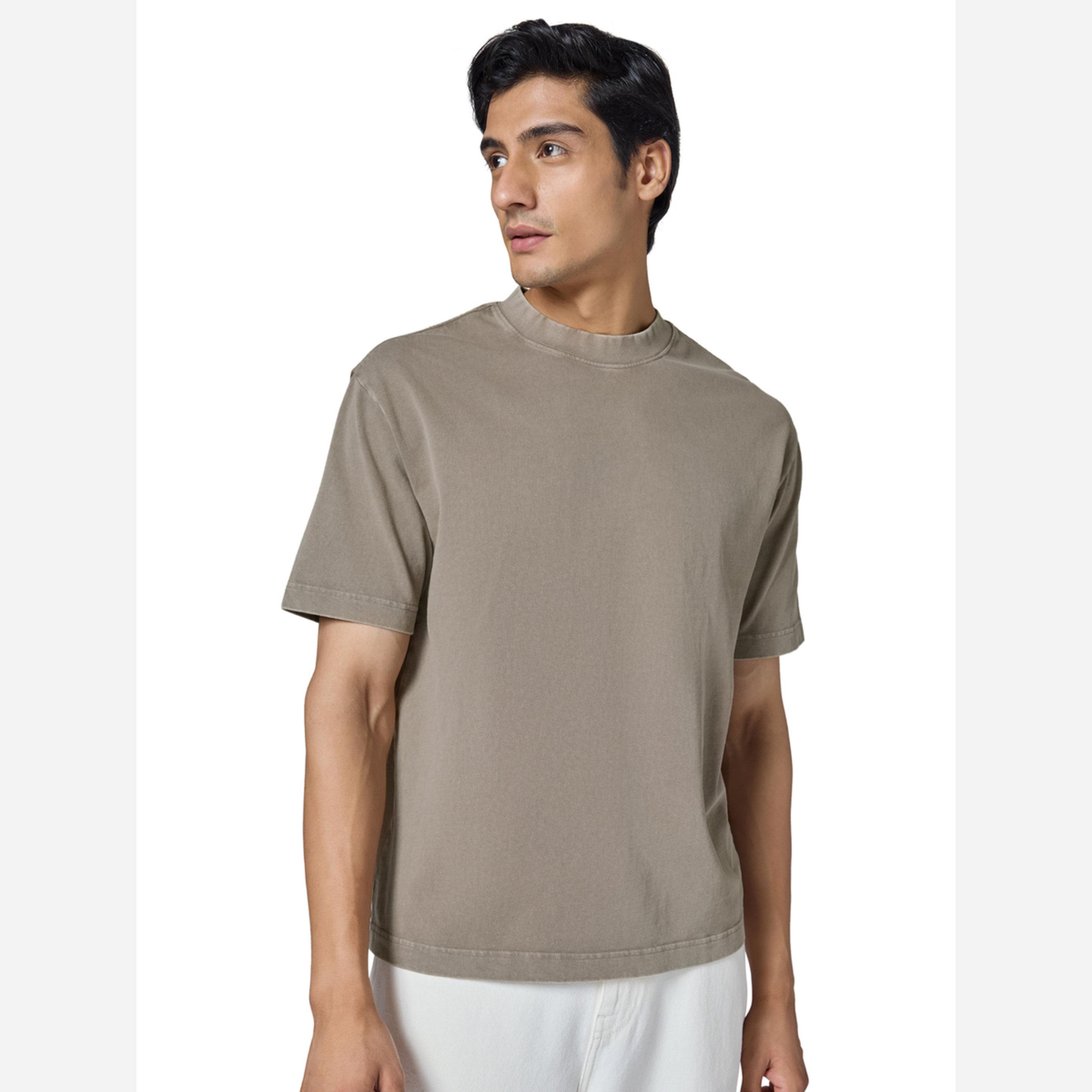 XYXX Men Grey Cotton Acid Wash T-Shirt-men-clothing-tshirtsandpolos-tshirts-image-1