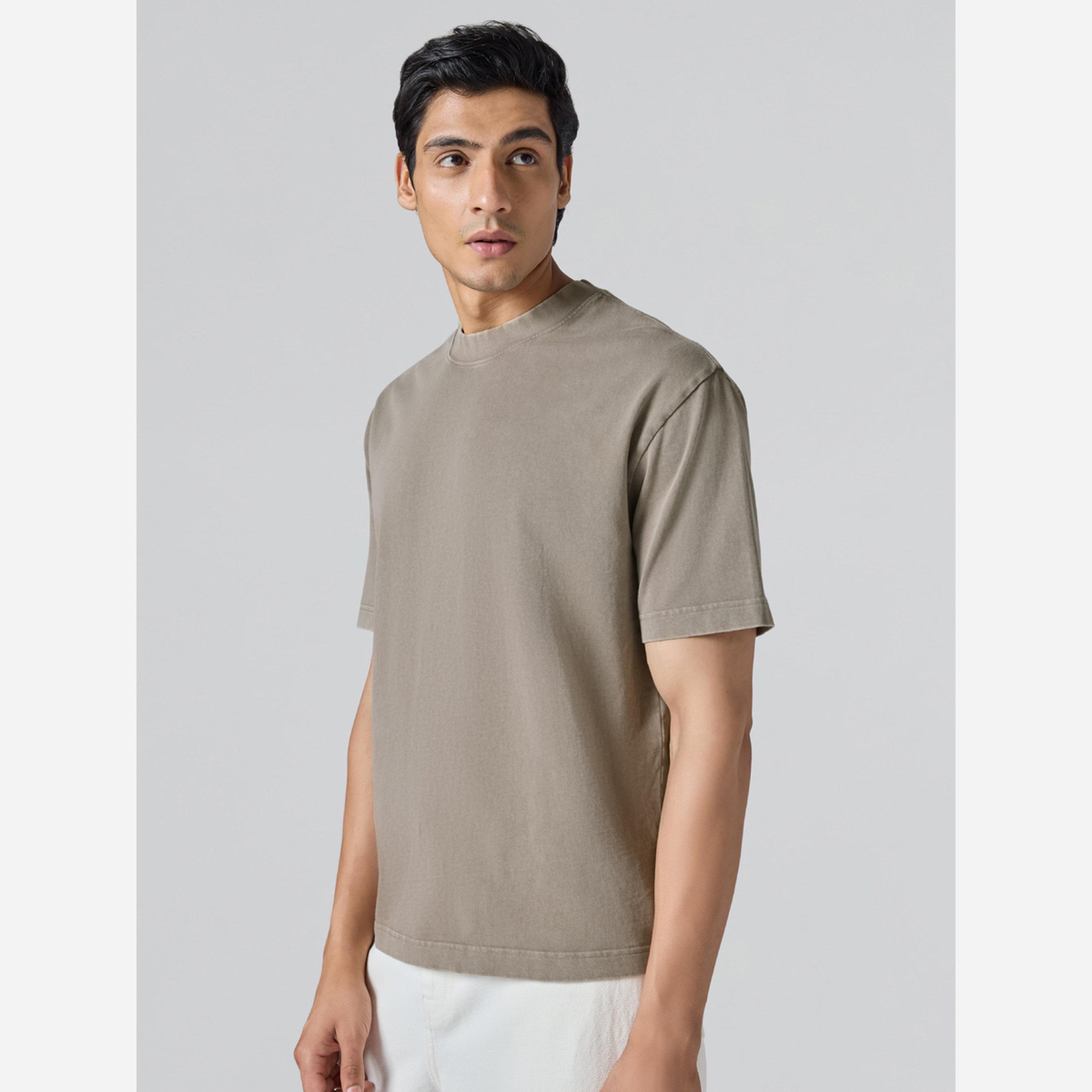 XYXX Men Grey Cotton Acid Wash T-Shirt-men-clothing-tshirtsandpolos-tshirts-image-5