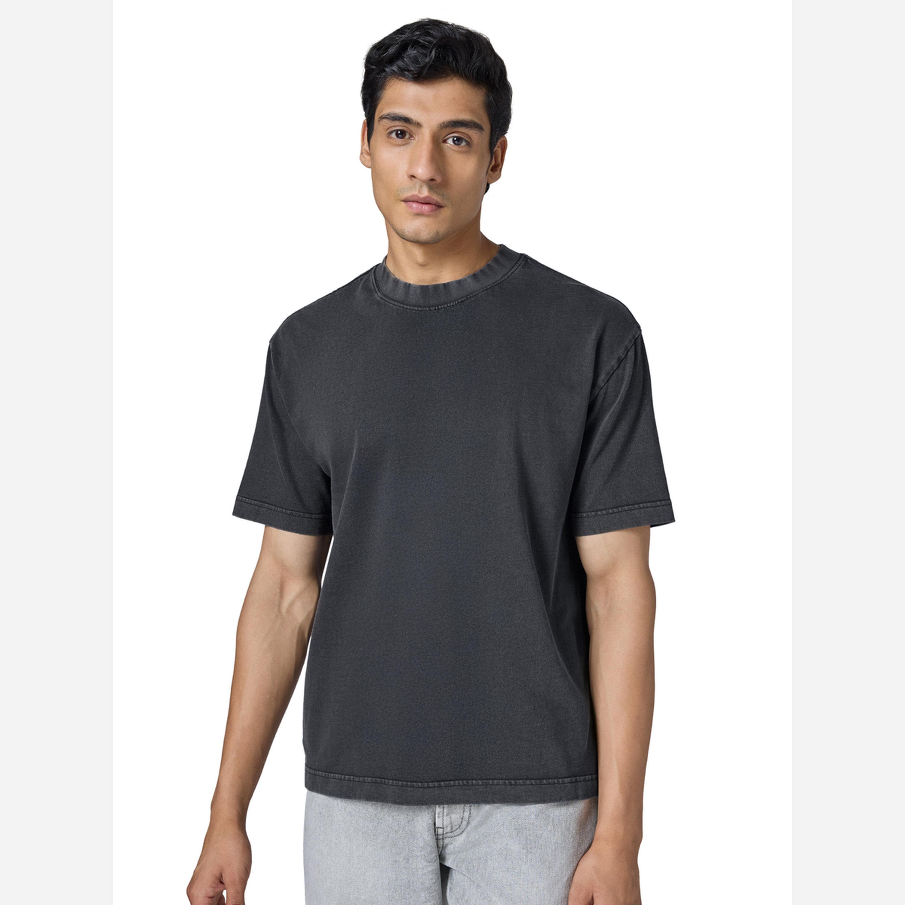 اكس واي اكس اكس - تيشيرت رجالي لون أسود قطن-men-clothing-tshirtsandpolos-tshirts-image-1