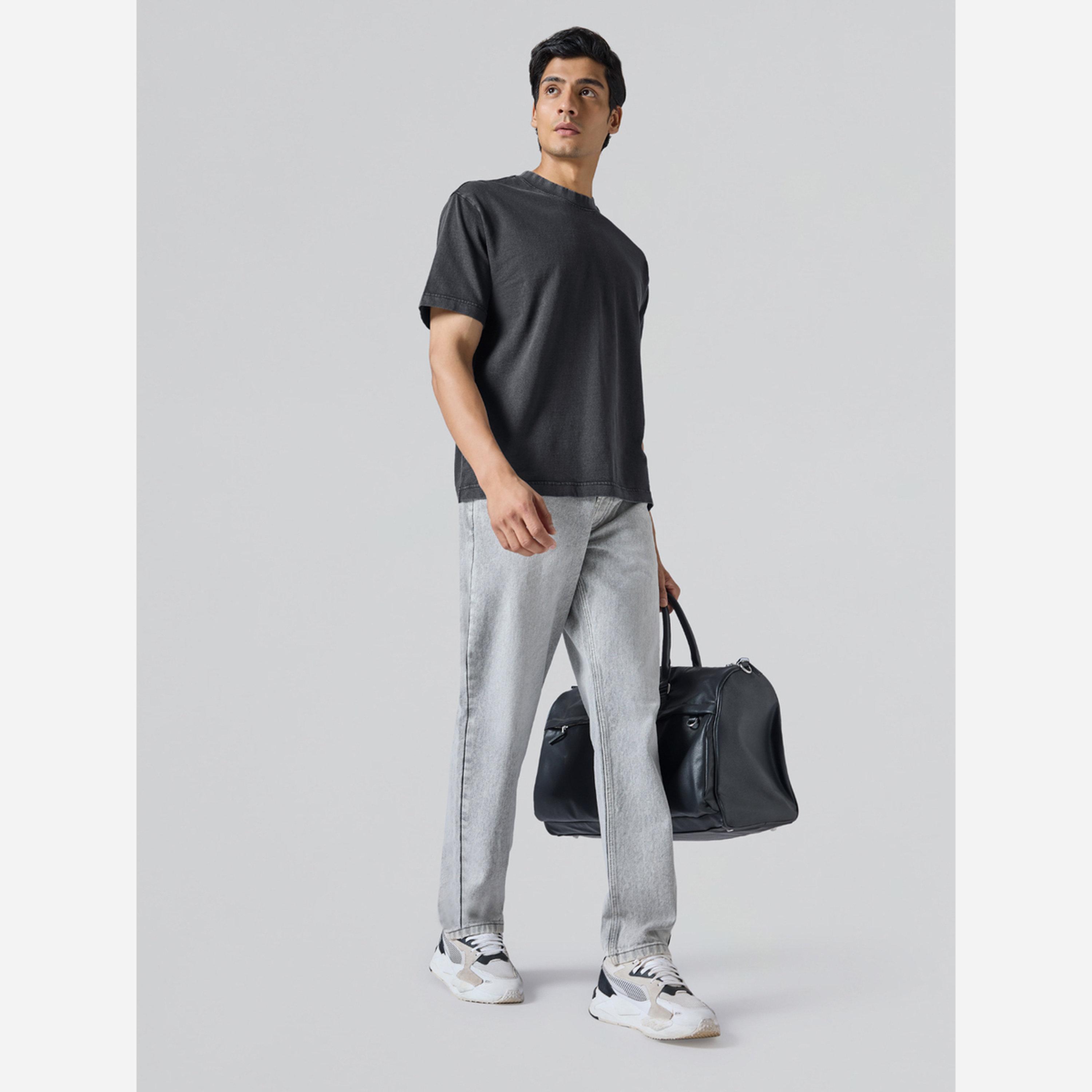 اكس واي اكس اكس - تيشيرت رجالي لون أسود قطن-men-clothing-tshirtsandpolos-tshirts-image-2