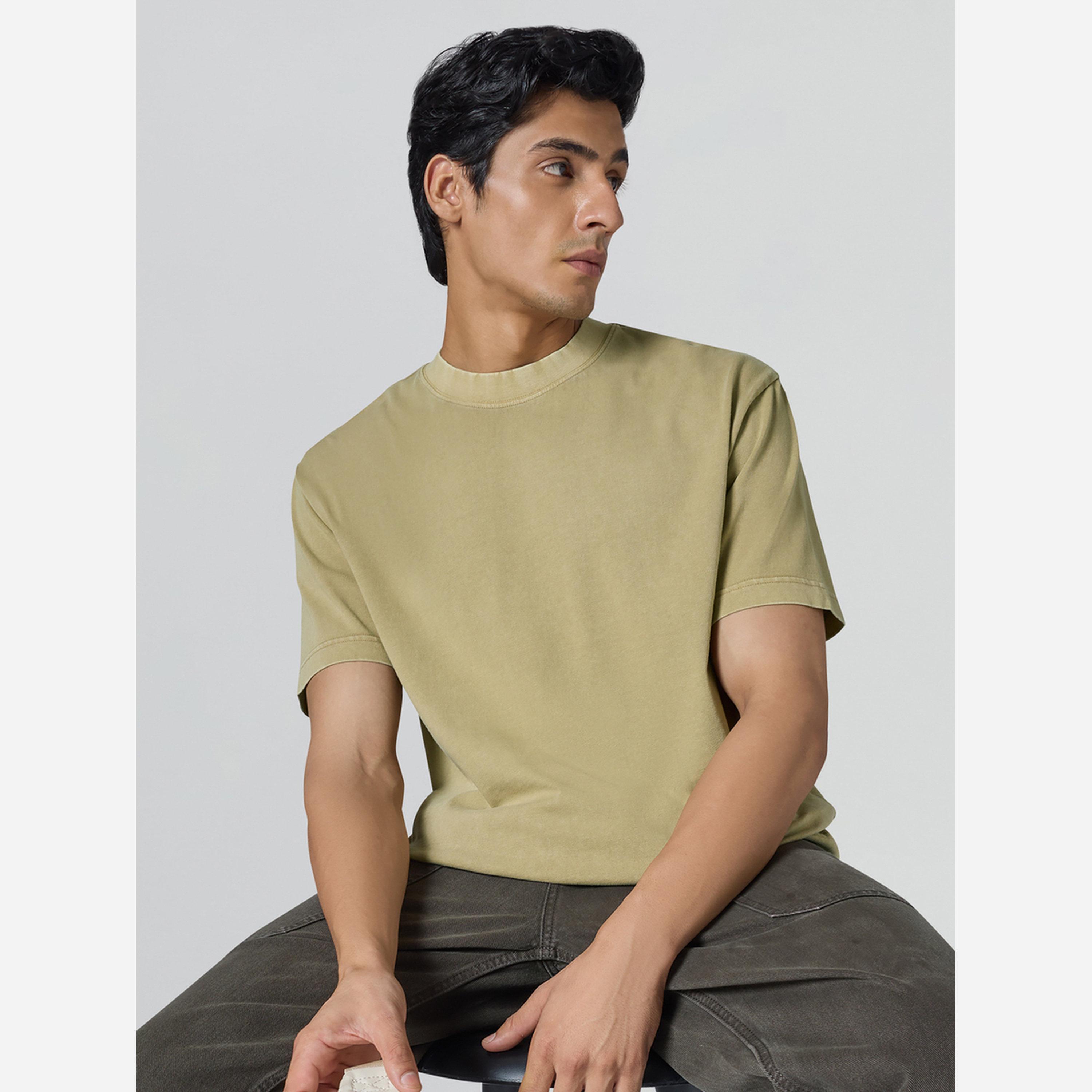 XYXX Men Relaxed Fit Acid Wash Cotton T-Shirt-men-clothing-tshirtsandpolos-tshirts-image-4