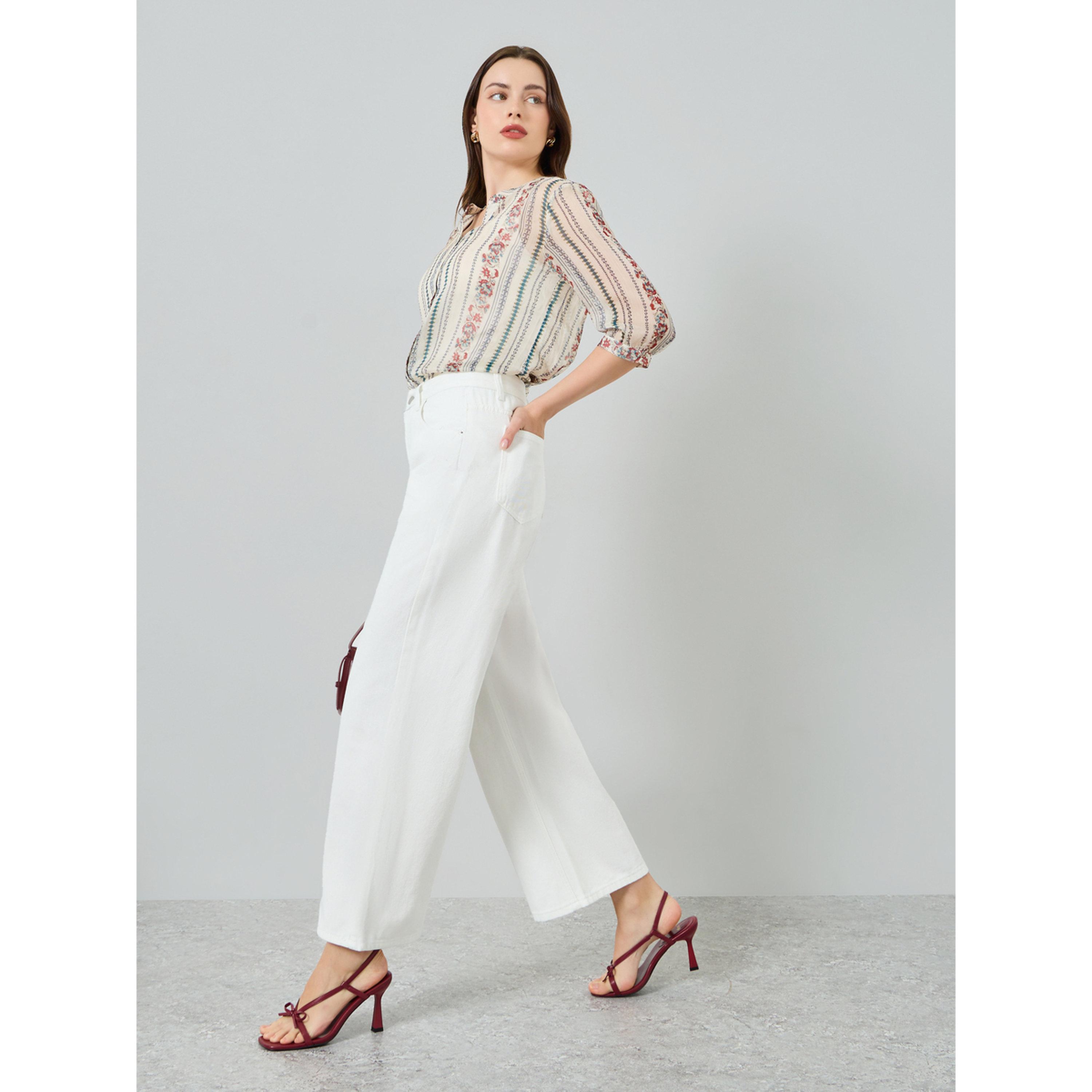 Styli Women Off-White High-Rise Straight Leg Jeans-women-clothing-bottoms-jeans-image-2