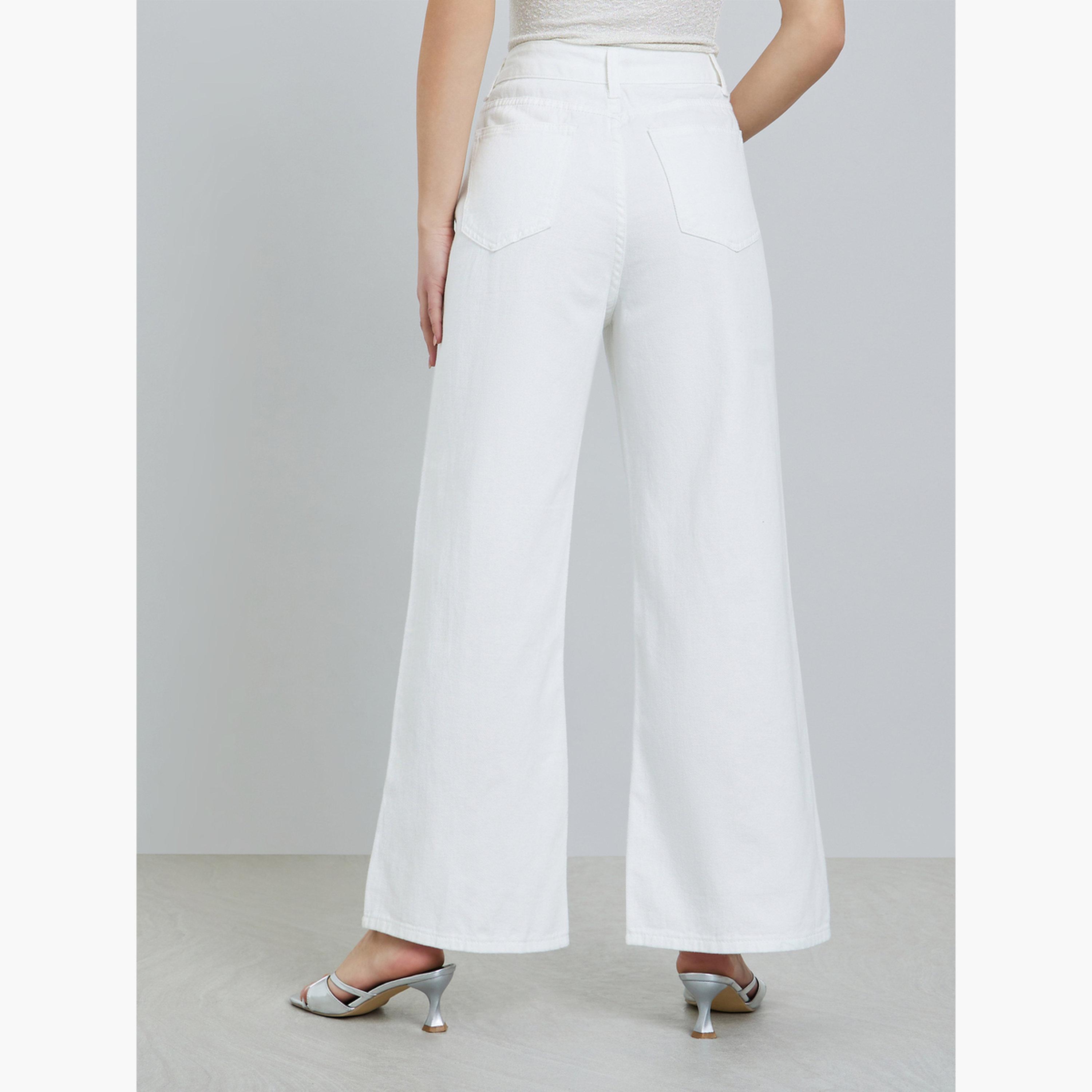 Styli Women Wide Leg Jeans with Pockets-women-clothing-bottoms-jeans-image-3