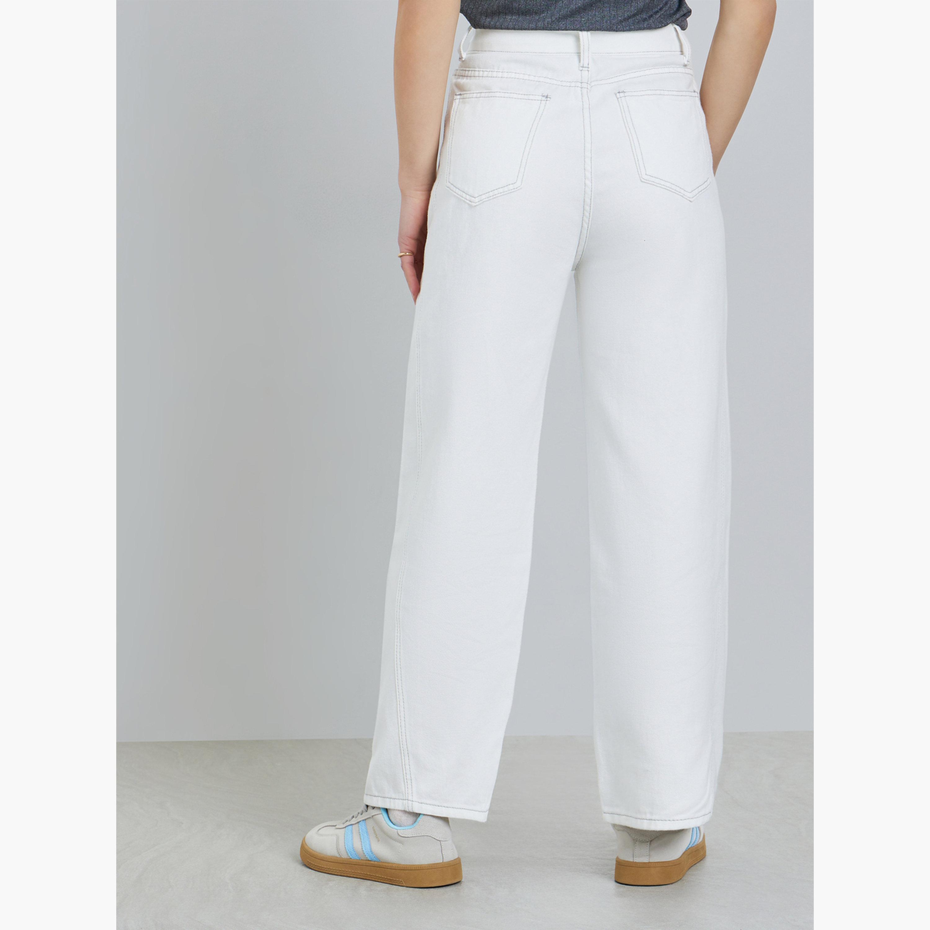 جينز بقصة باريل وتفاصيل خياطة-women-clothing-bottoms-jeans-image-3