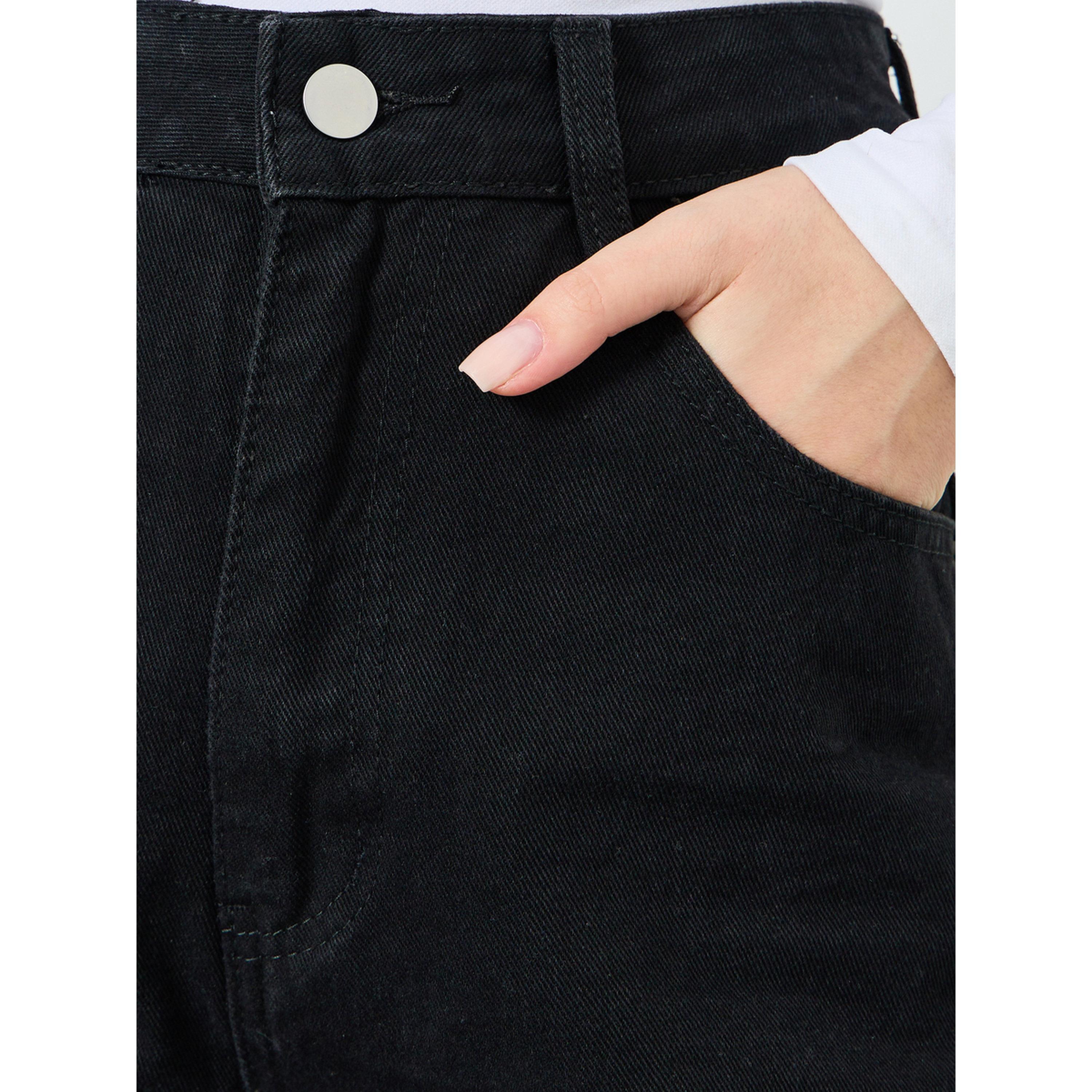 Styli Women Black Wide Leg Jeans-women-clothing-bottoms-jeans-image-3