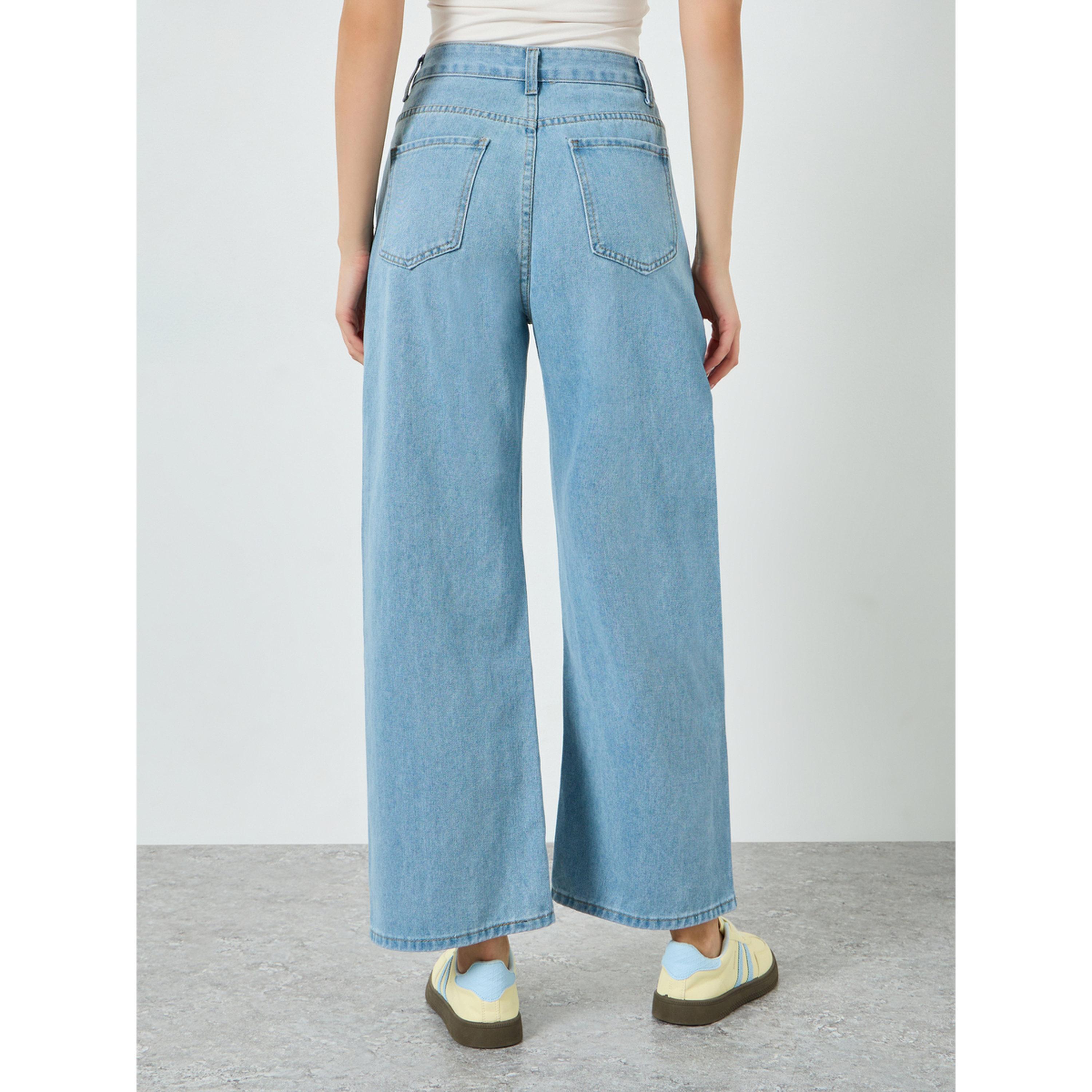 Styli Women Blue Straight Leg Jeans-women-clothing-bottoms-jeans-image-4