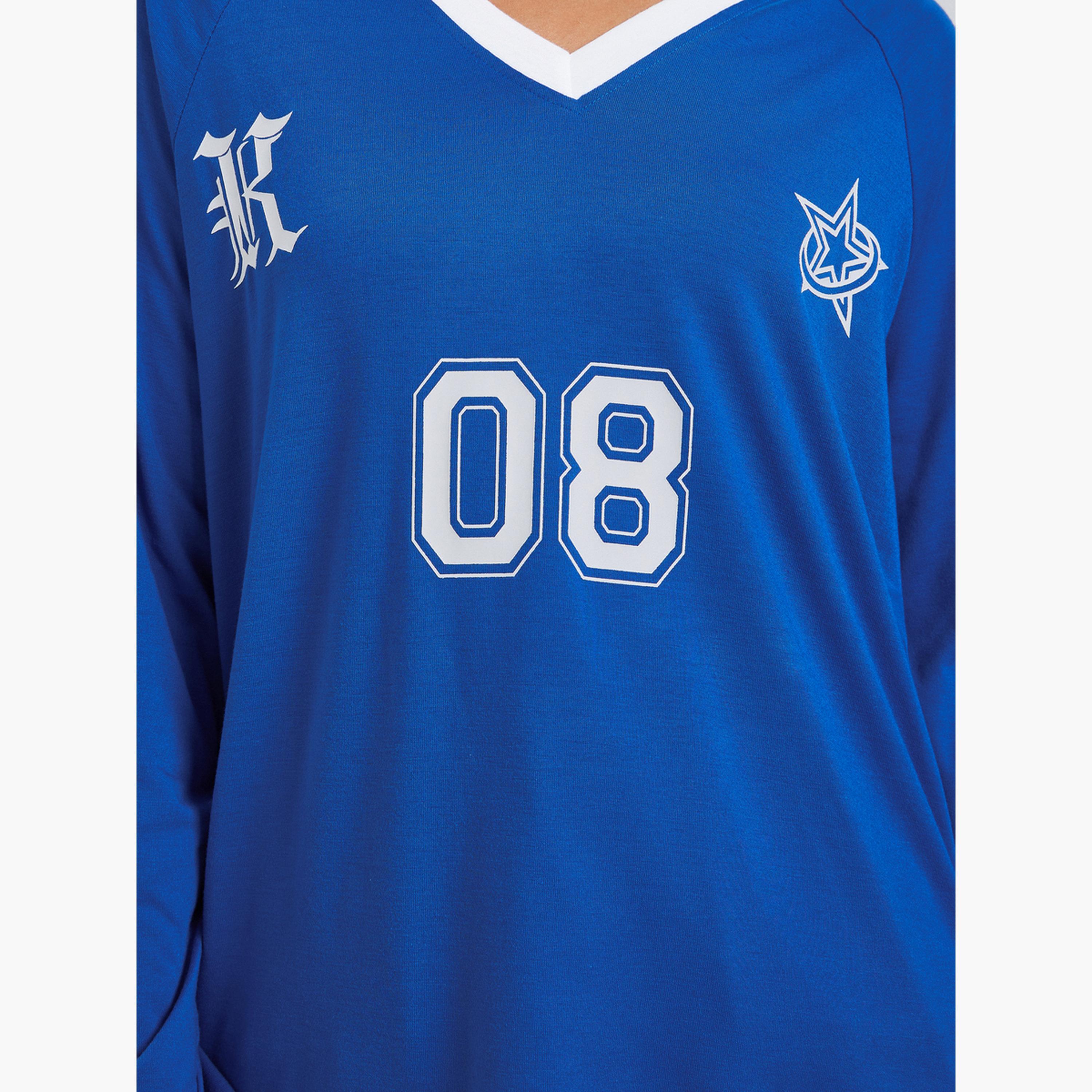 Styli Women Graphic Raglan Sleeves T-Shirt-women-clothing-tshirts-image-4