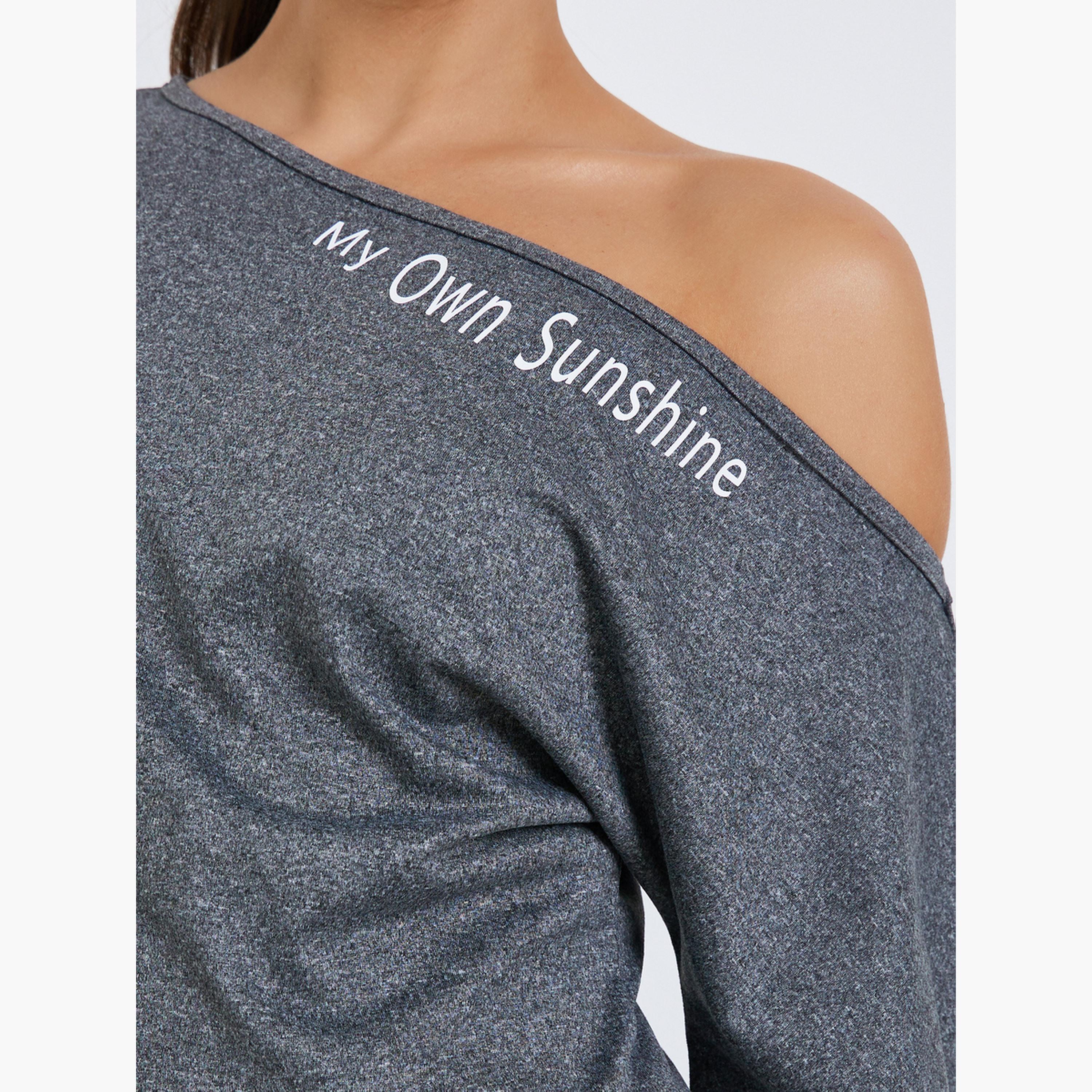 Styli Women Asymmetric Neck Printed T-Shirt-women-clothing-tshirts-image-3