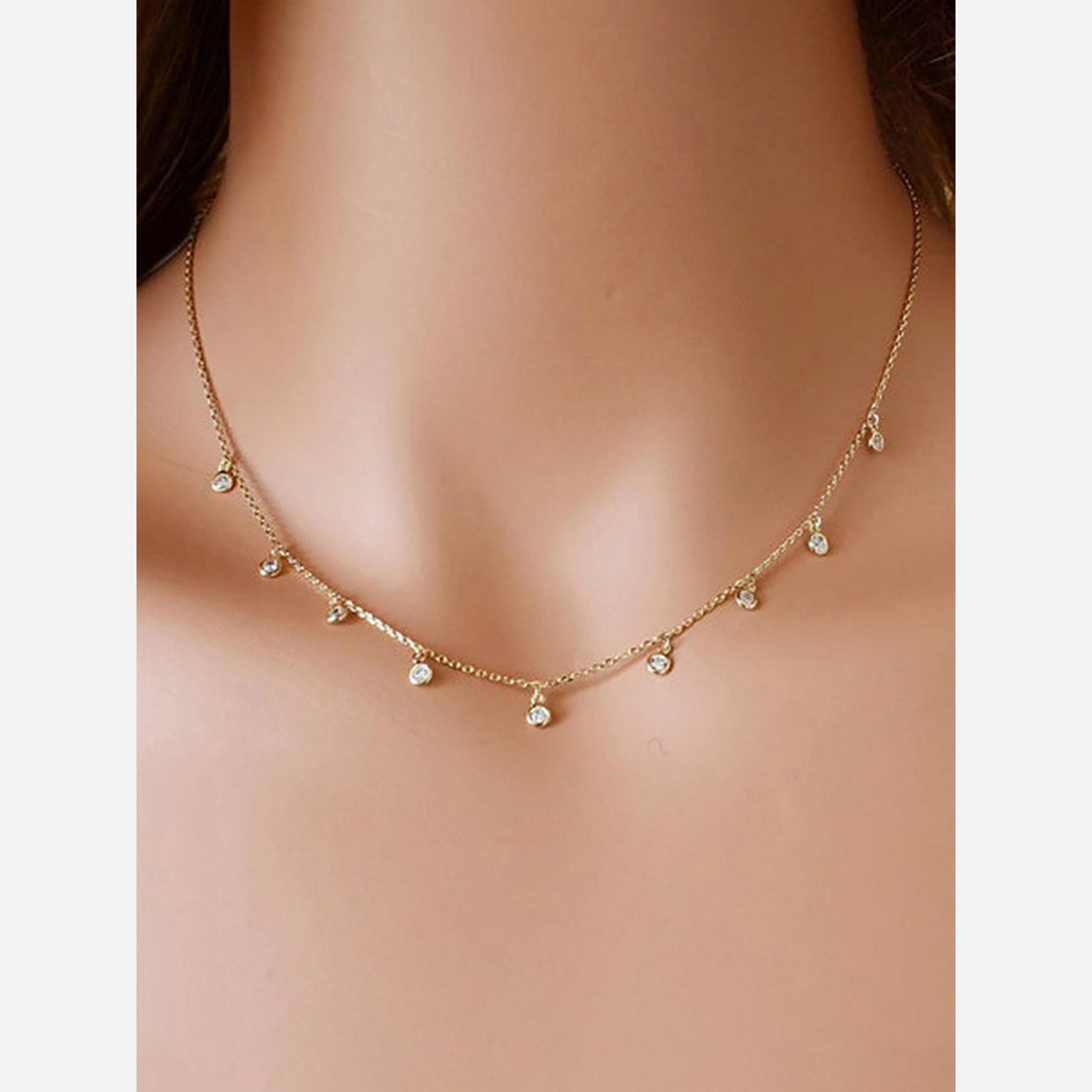 تيك تو - قلادة متدلية بشكل دائري-women-watchesandjewellery-jewellery-necklacesandpendants-image-2