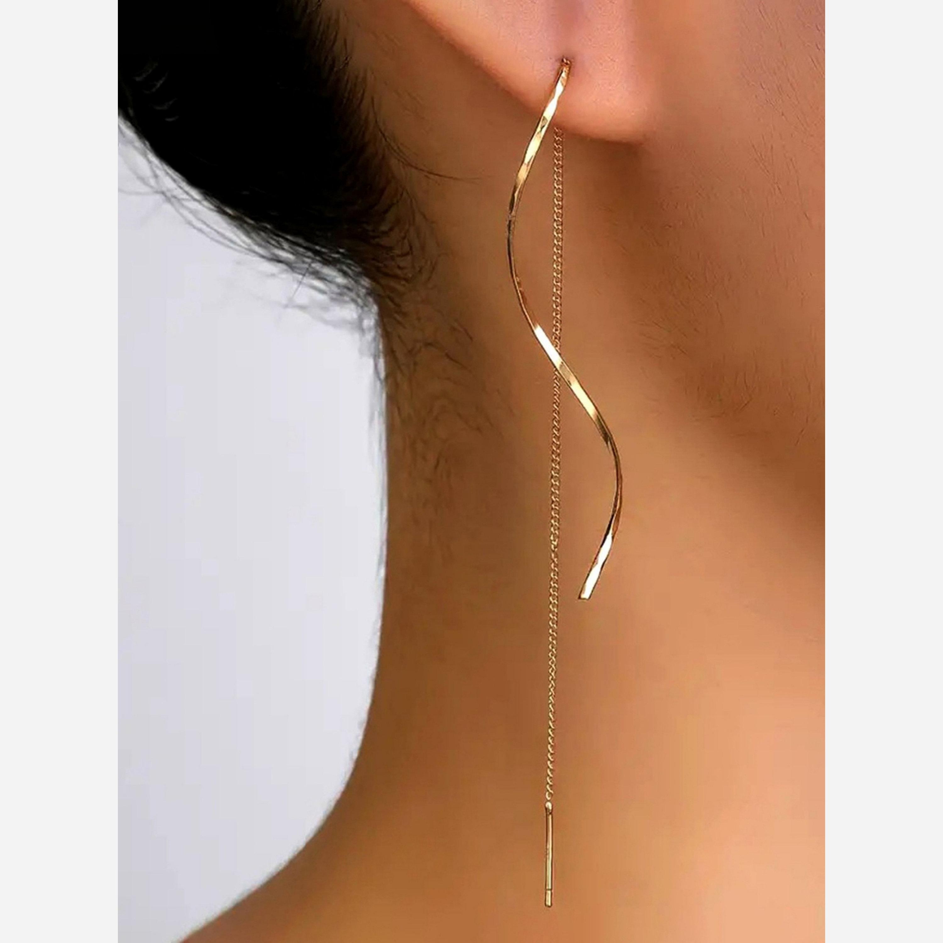 Take Two Irregular Tassel Earrings-women-watchesandjewellery-jewellery-earrings-image-1