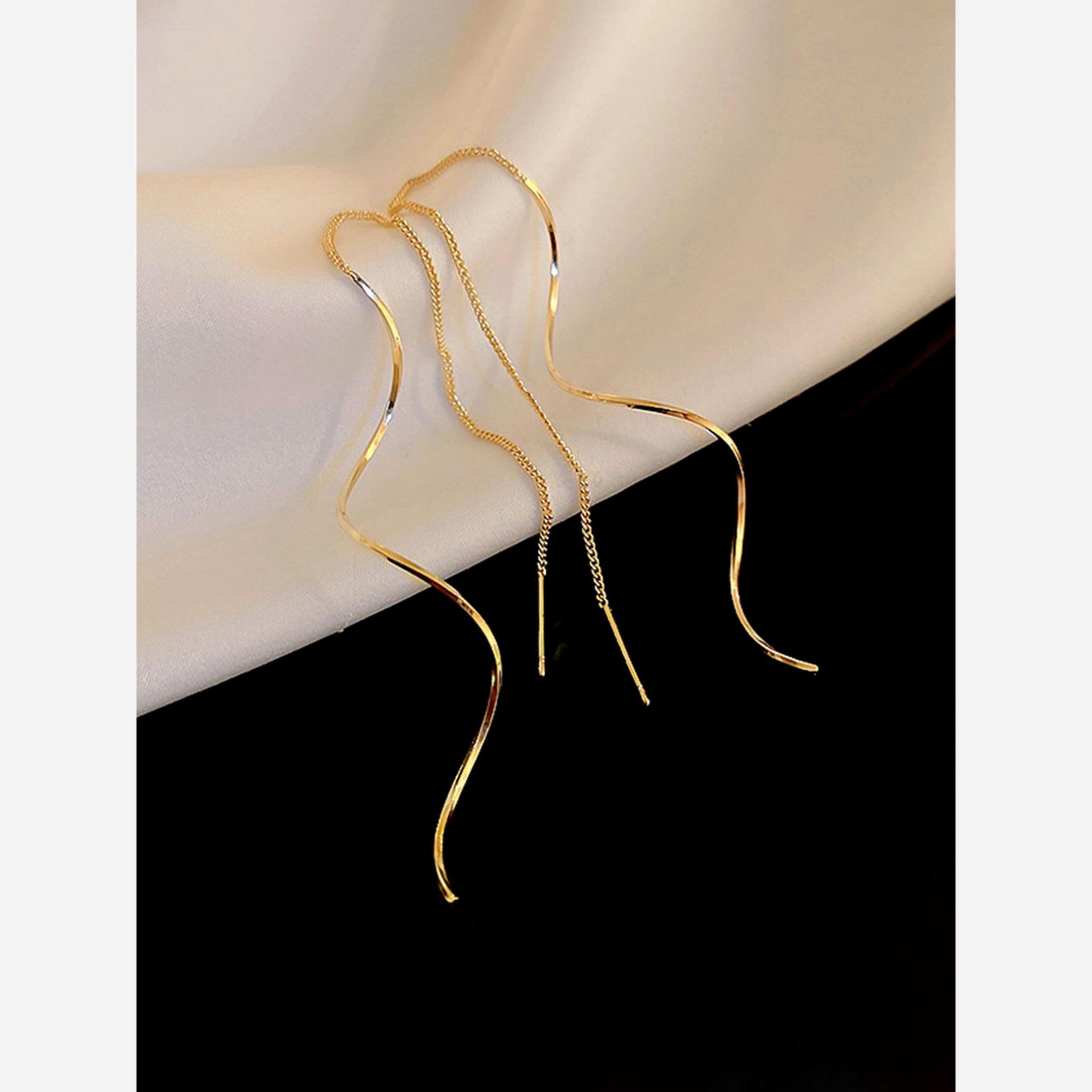 Take Two Irregular Tassel Earrings-women-watchesandjewellery-jewellery-earrings-image-4
