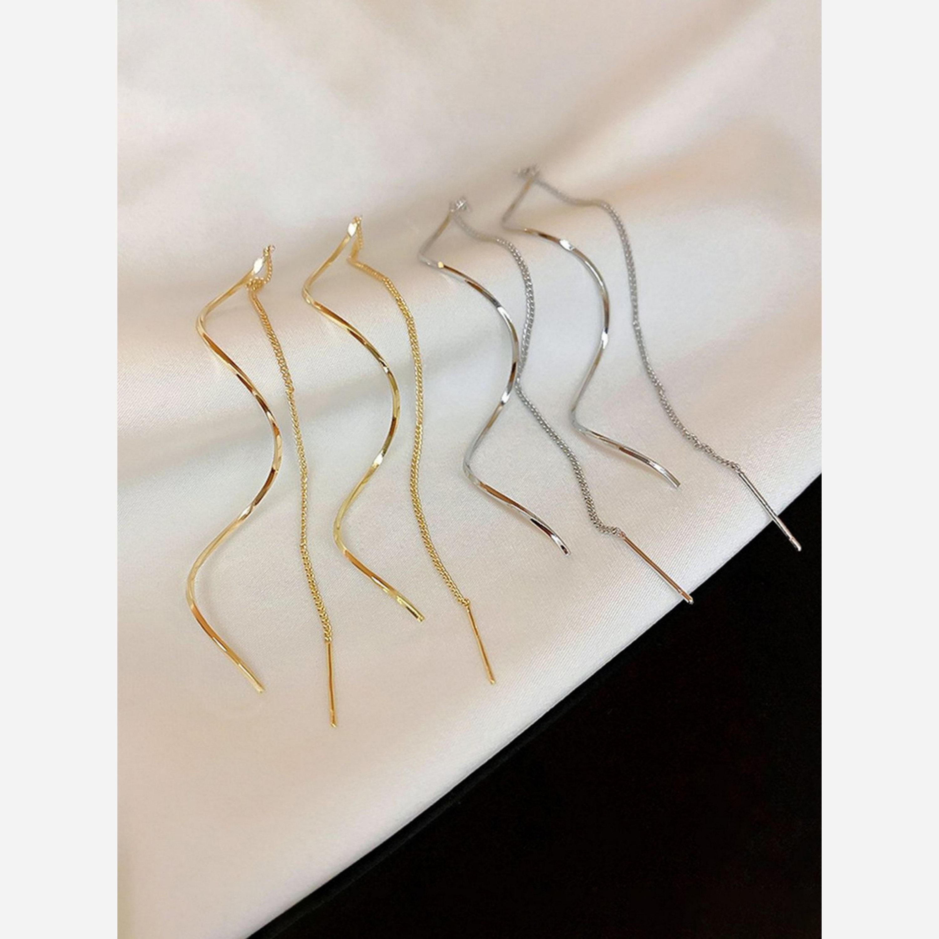 Take Two Irregular Tassel Earrings-women-watchesandjewellery-jewellery-earrings-image-5