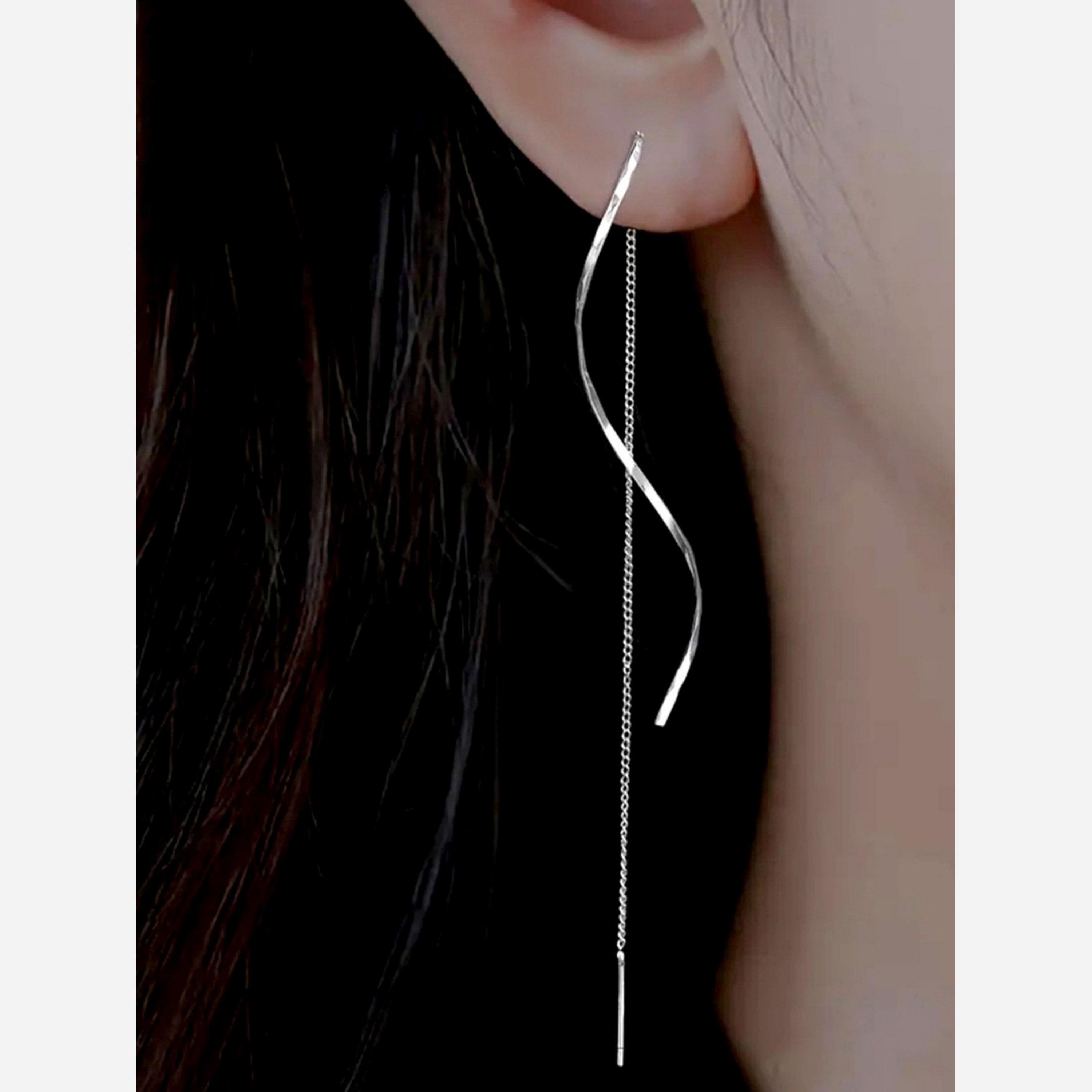 Take Two Irregular Tassel Earrings-women-watchesandjewellery-jewellery-earrings-image-3