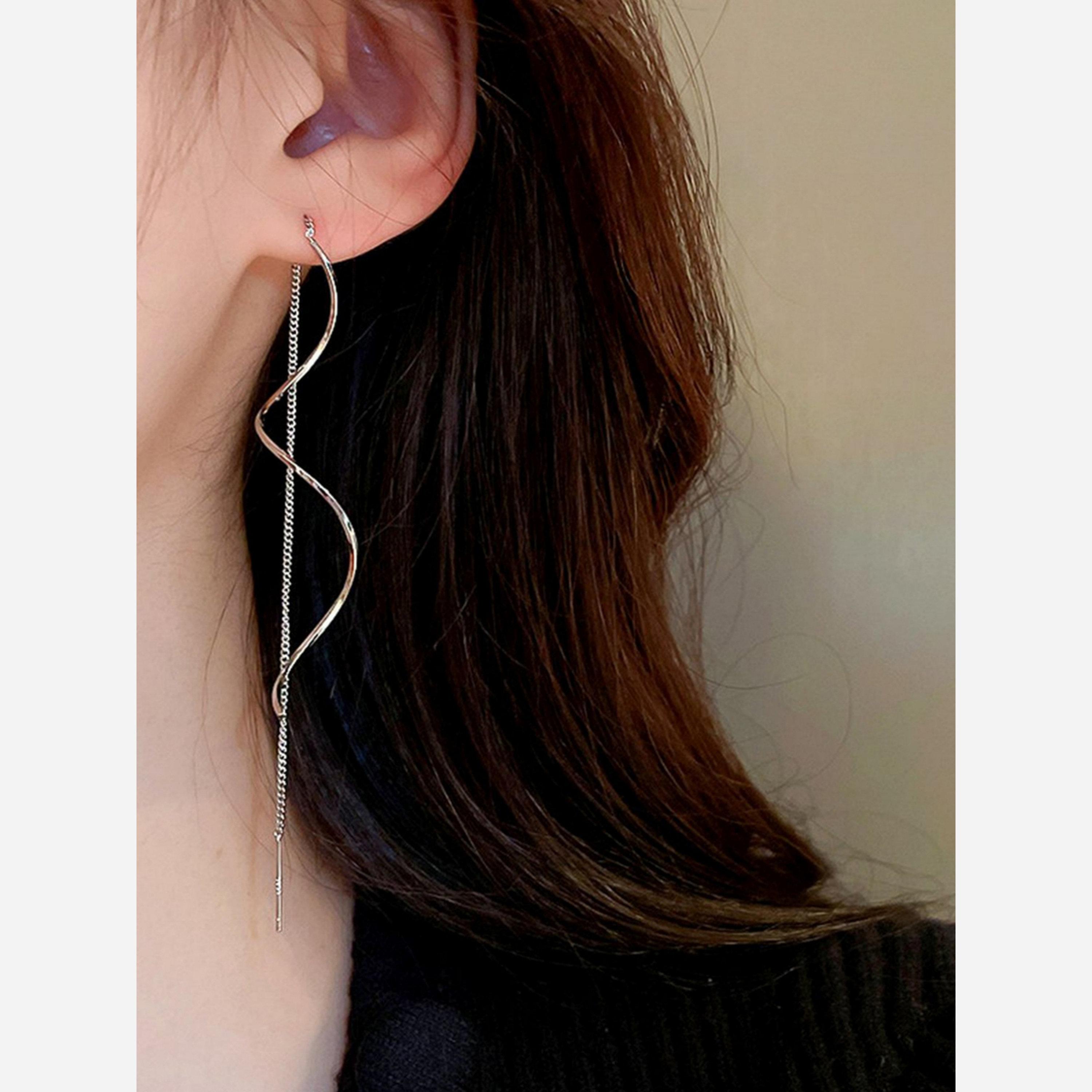 Take Two Irregular Tassel Earrings-women-watchesandjewellery-jewellery-earrings-image-5