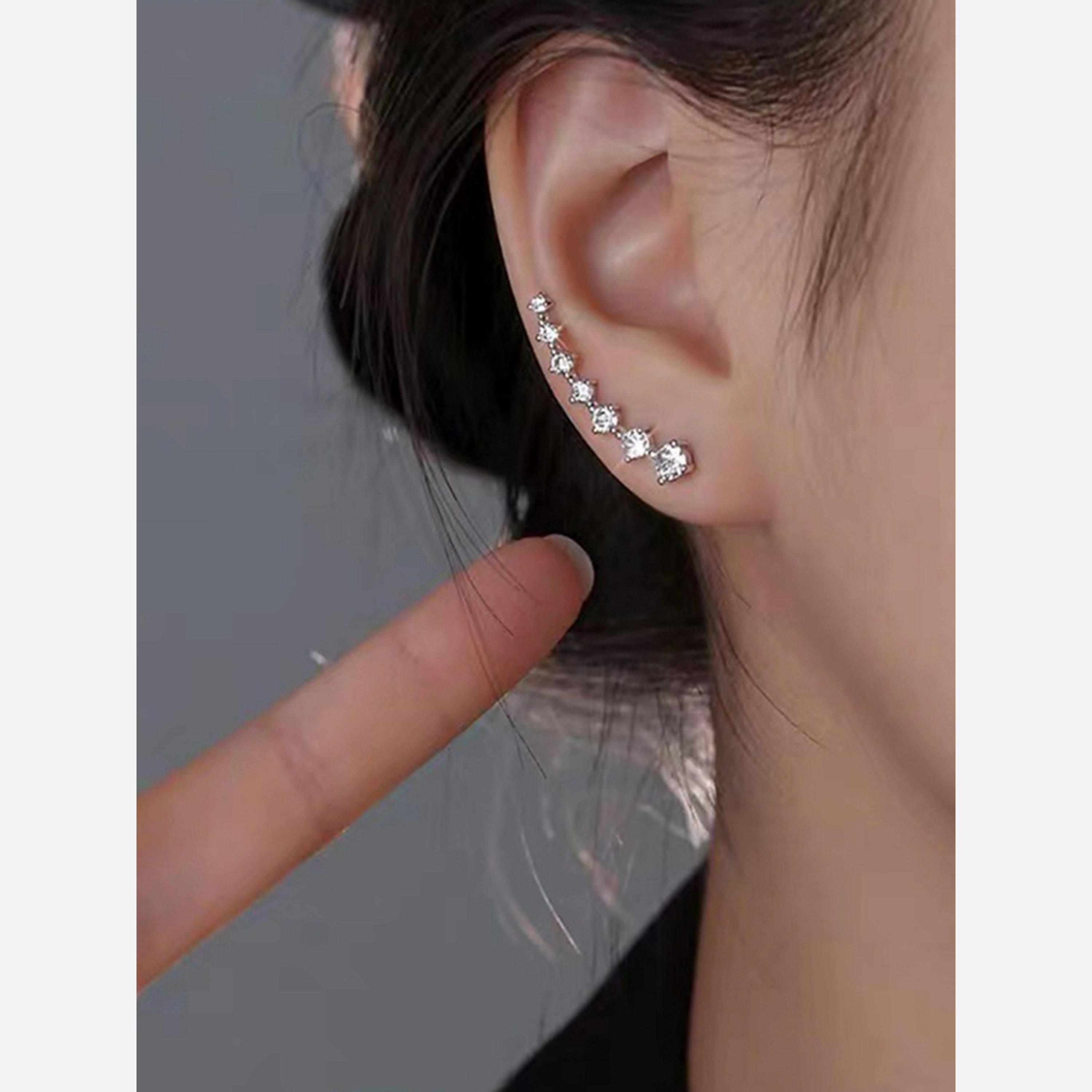 Take Two Rhinestone Inlaid Earrings-women-watchesandjewellery-jewellery-earrings-image-2