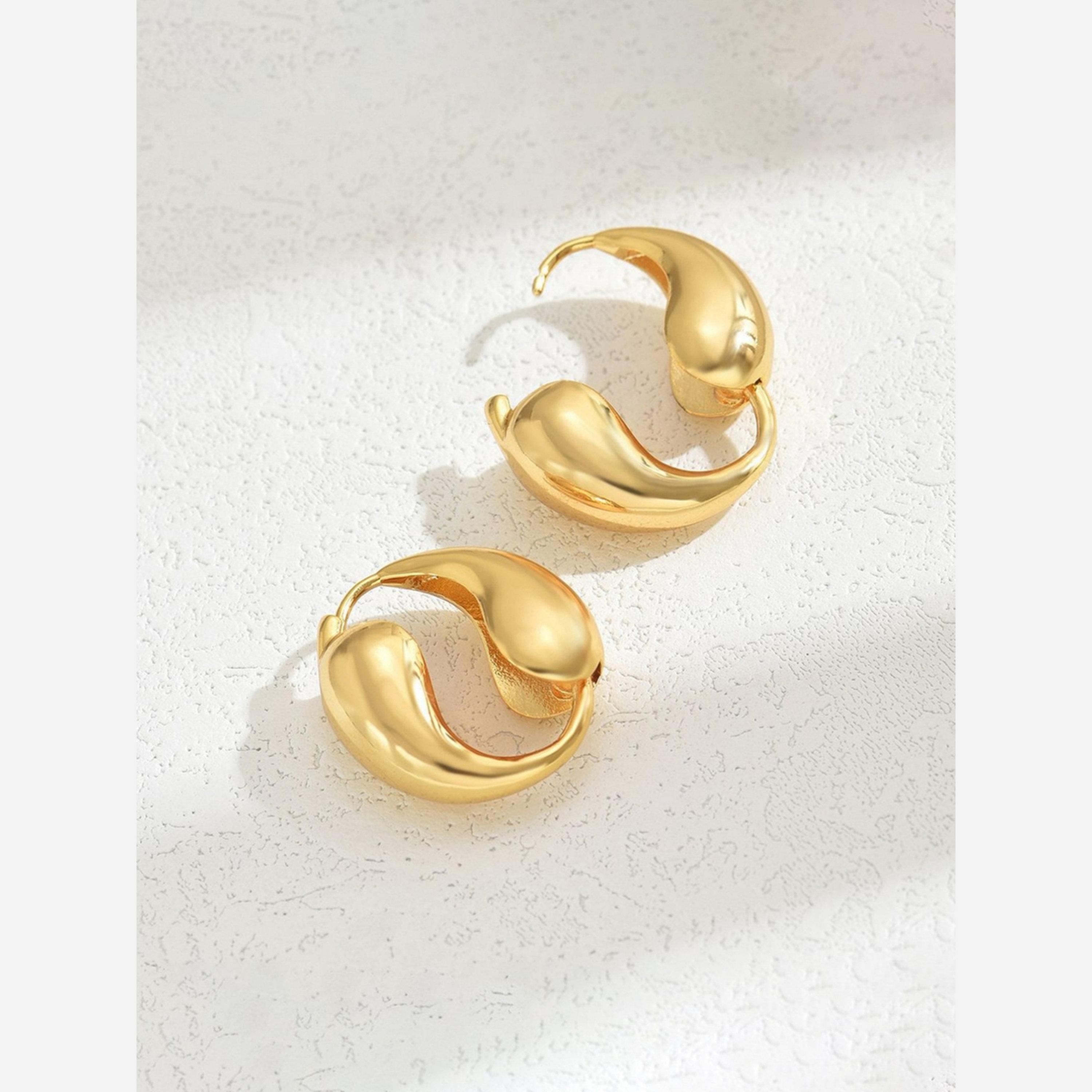 Take Two Solid Irregular Geometric Earrings-women-watchesandjewellery-jewellery-earrings-image-1