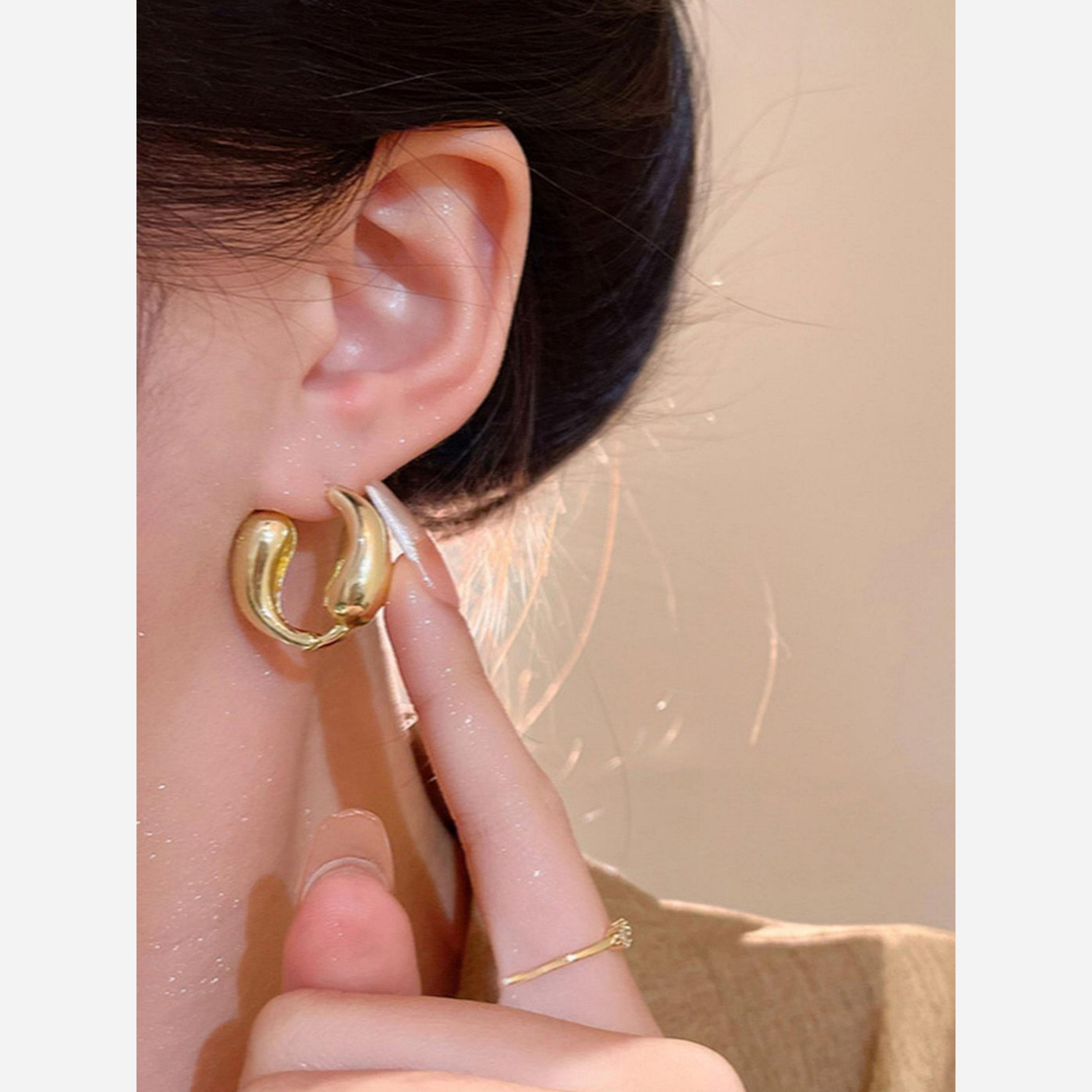 Take Two Solid Irregular Geometric Earrings-women-watchesandjewellery-jewellery-earrings-image-4