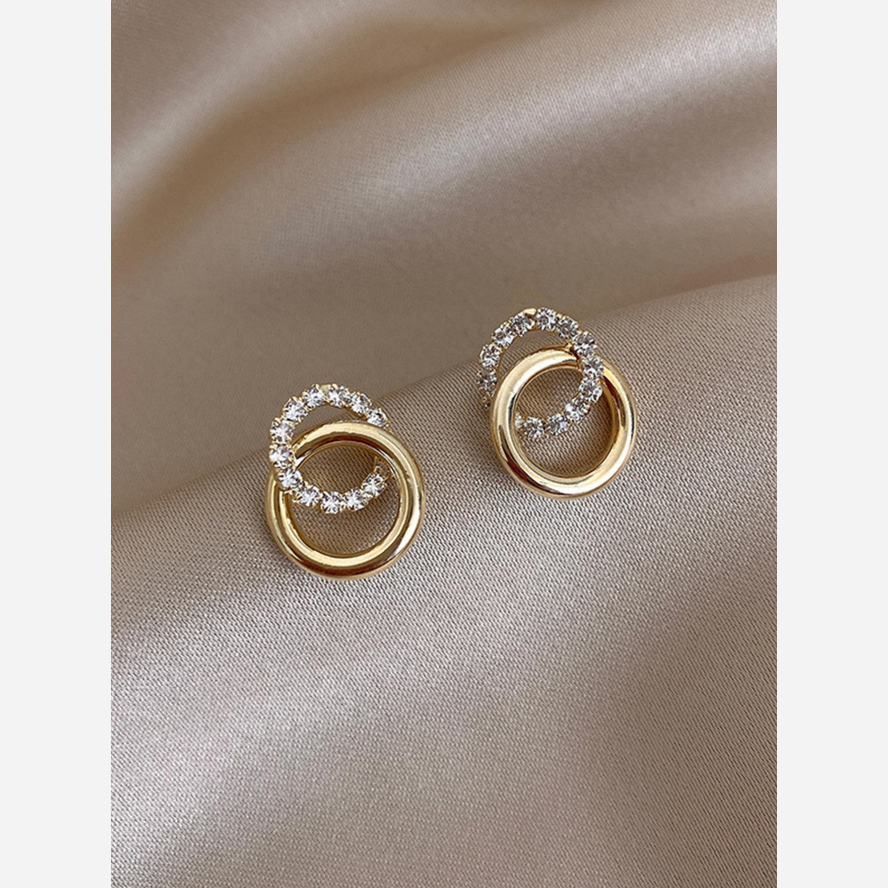 تيك تو - أقراط دائرية متعددة اللفات-women-watchesandjewellery-jewellery-earrings-image-6