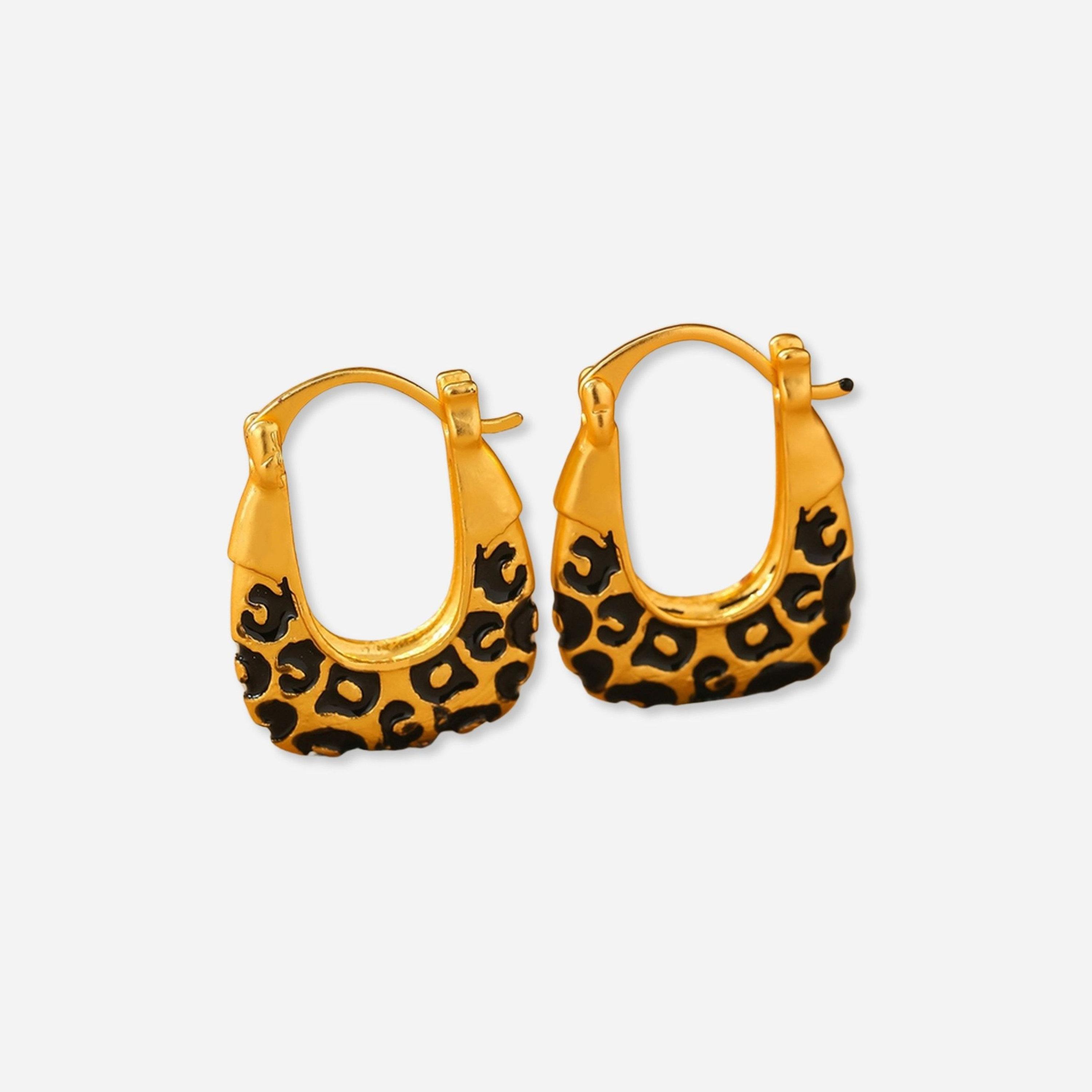 Take Two Leopard Print Earrings-women-watchesandjewellery-jewellery-earrings-image-1