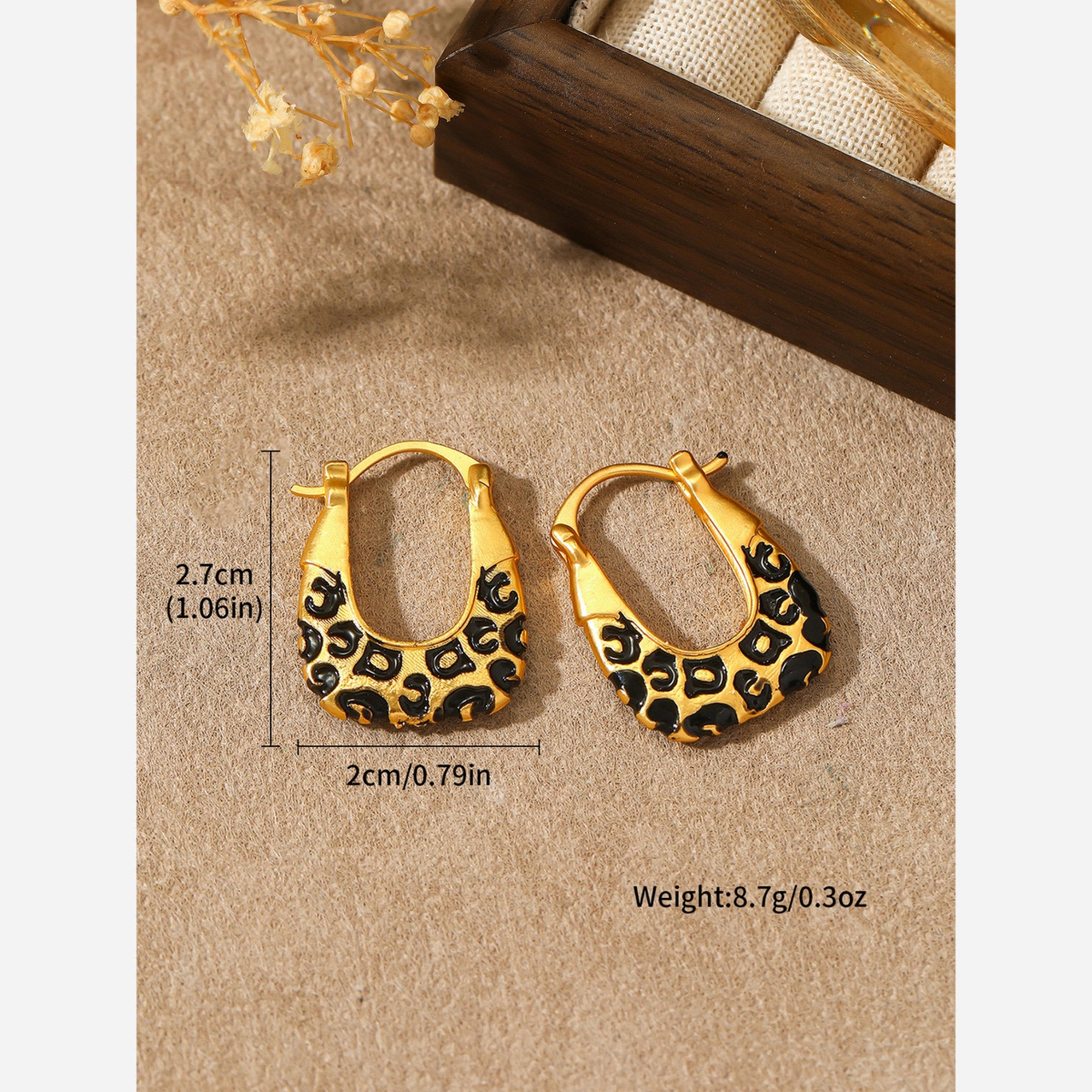 Take Two Leopard Print Earrings-women-watchesandjewellery-jewellery-earrings-image-6