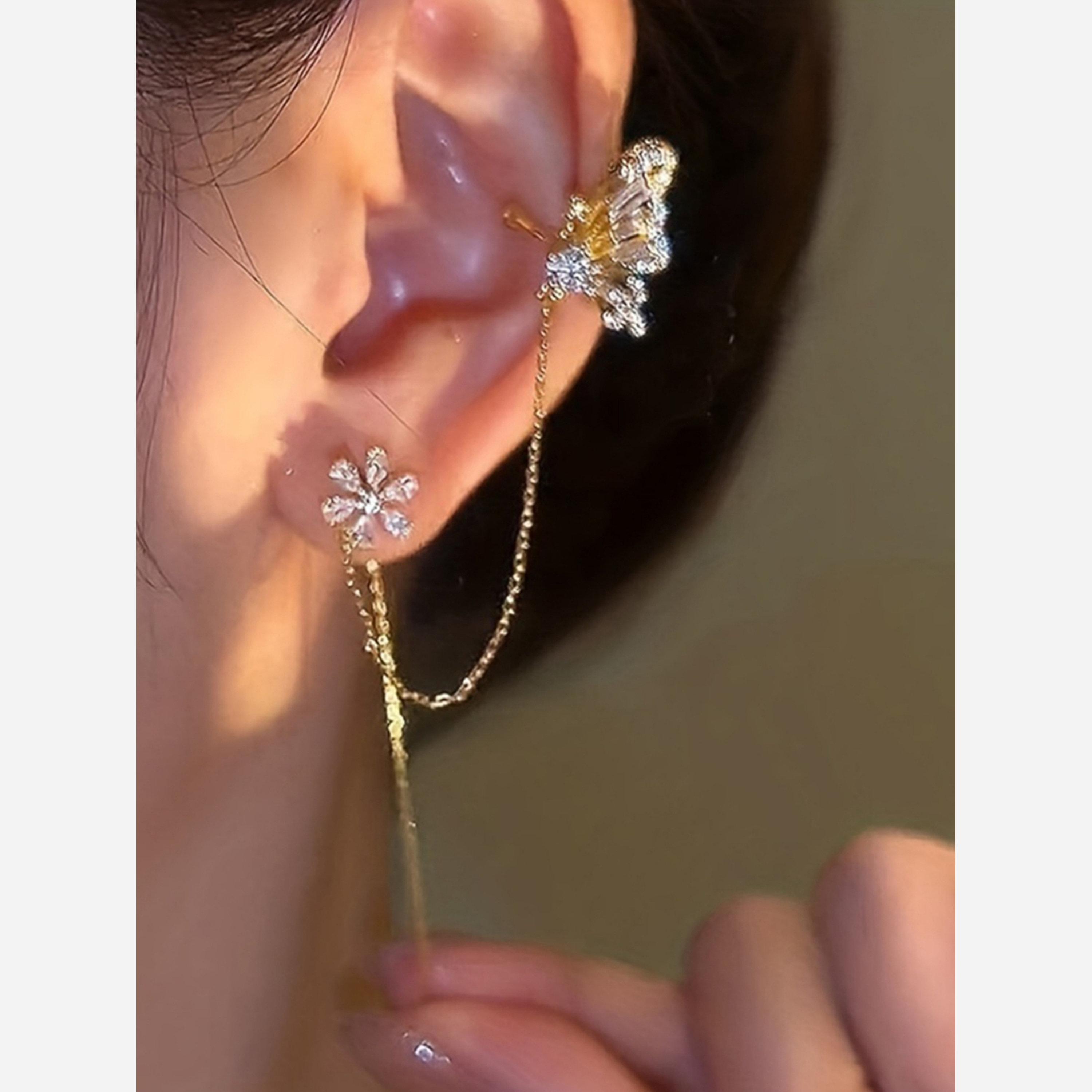 تيك تو - أقراط على شكل فراشة-women-watchesandjewellery-jewellery-earrings-image-2