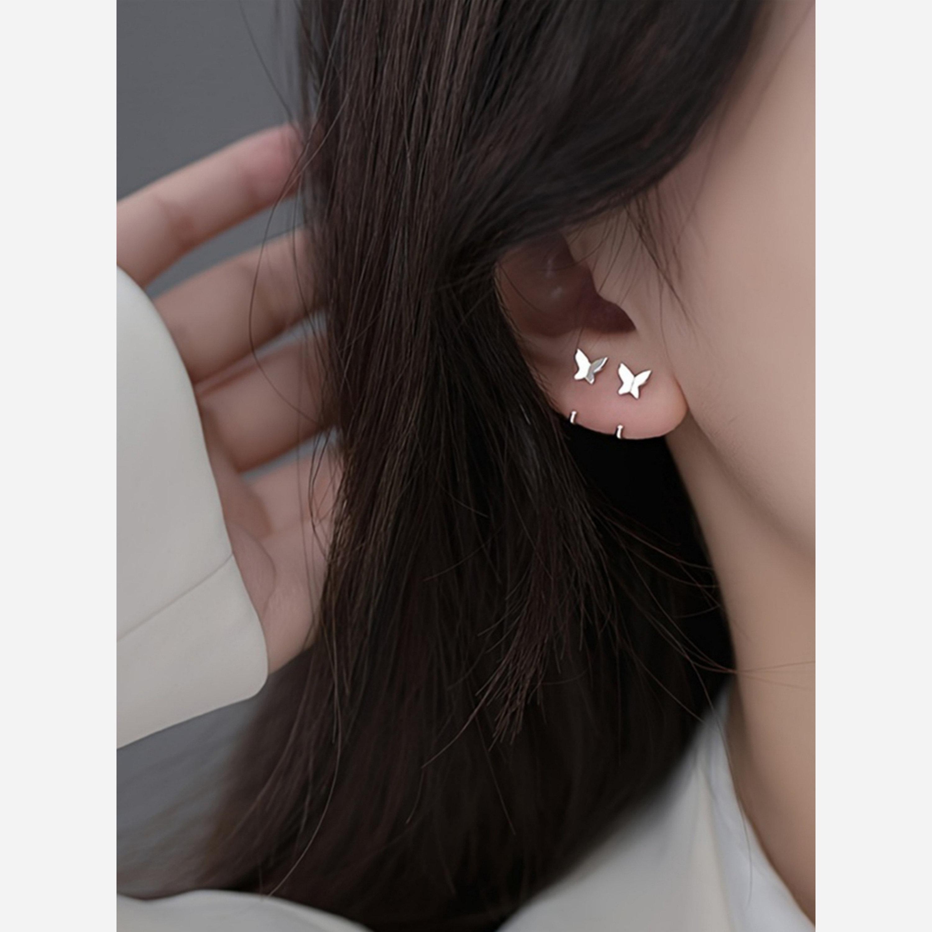 Take Two Butterfly Stud Earrings-women-watchesandjewellery-jewellery-earrings-image-3
