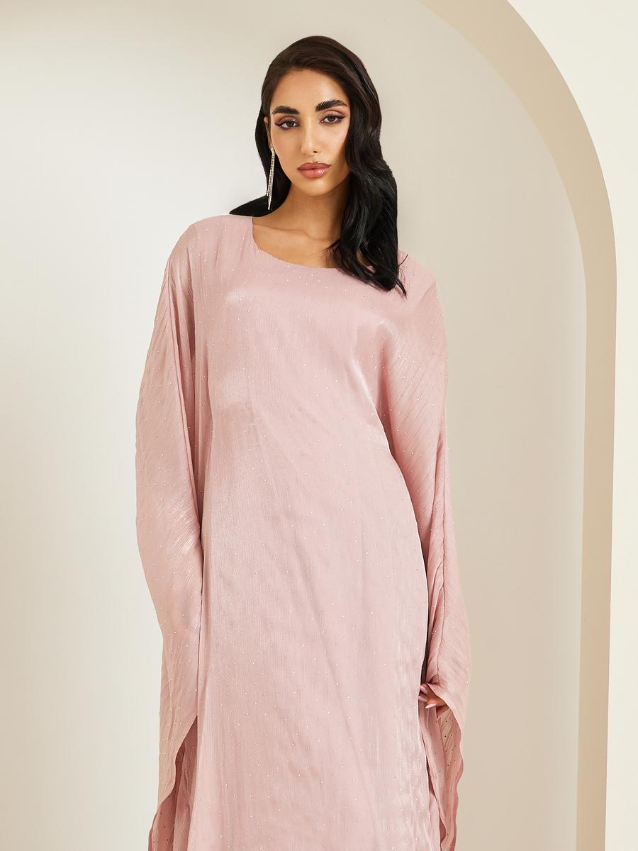 أميرة x ستايلي قفطان طويل لامع-women-arabicclothing-kaftan-image-2