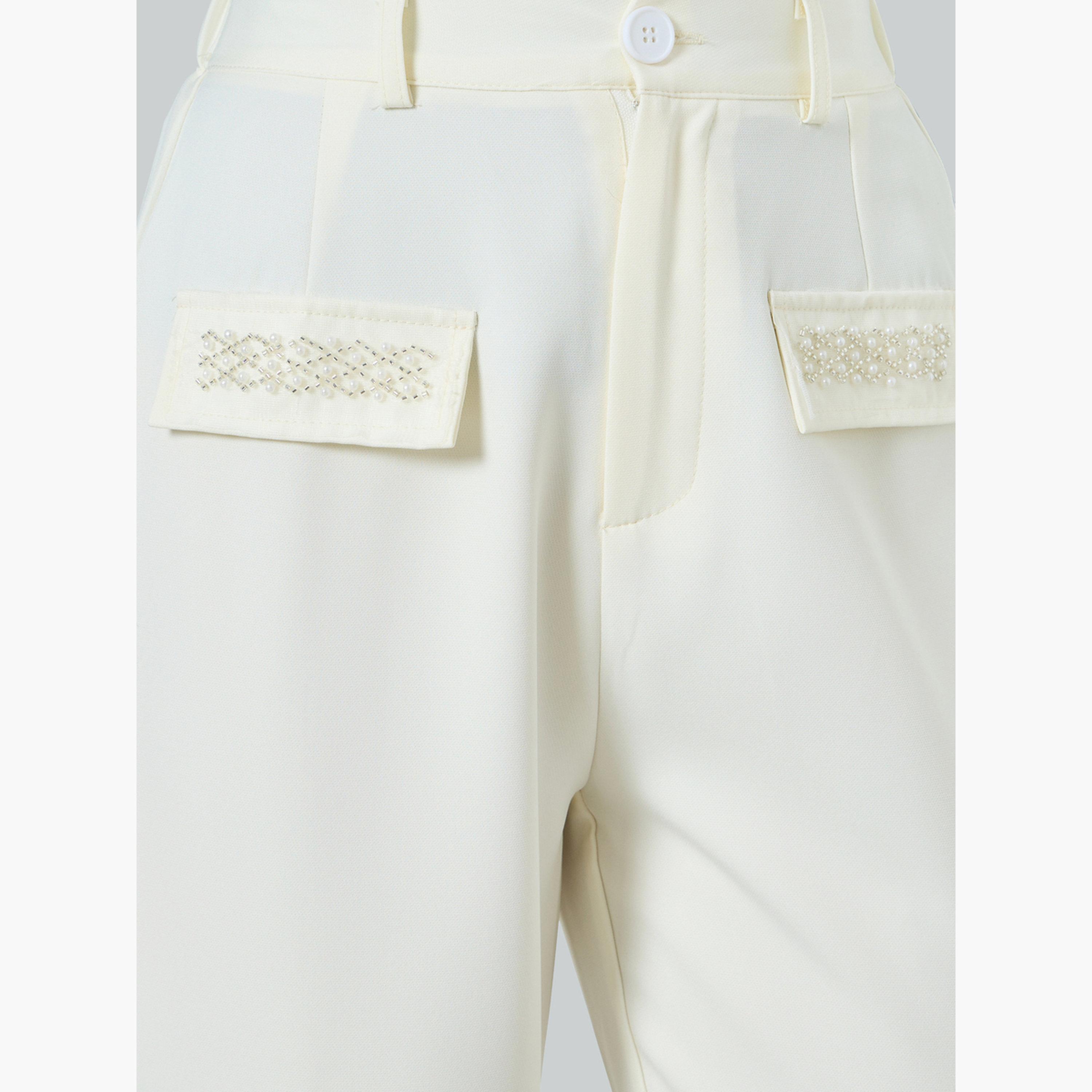 Styli Women Off-White Embellished Wide Leg Pants-women-clothing-bottoms-trousers-image-3
