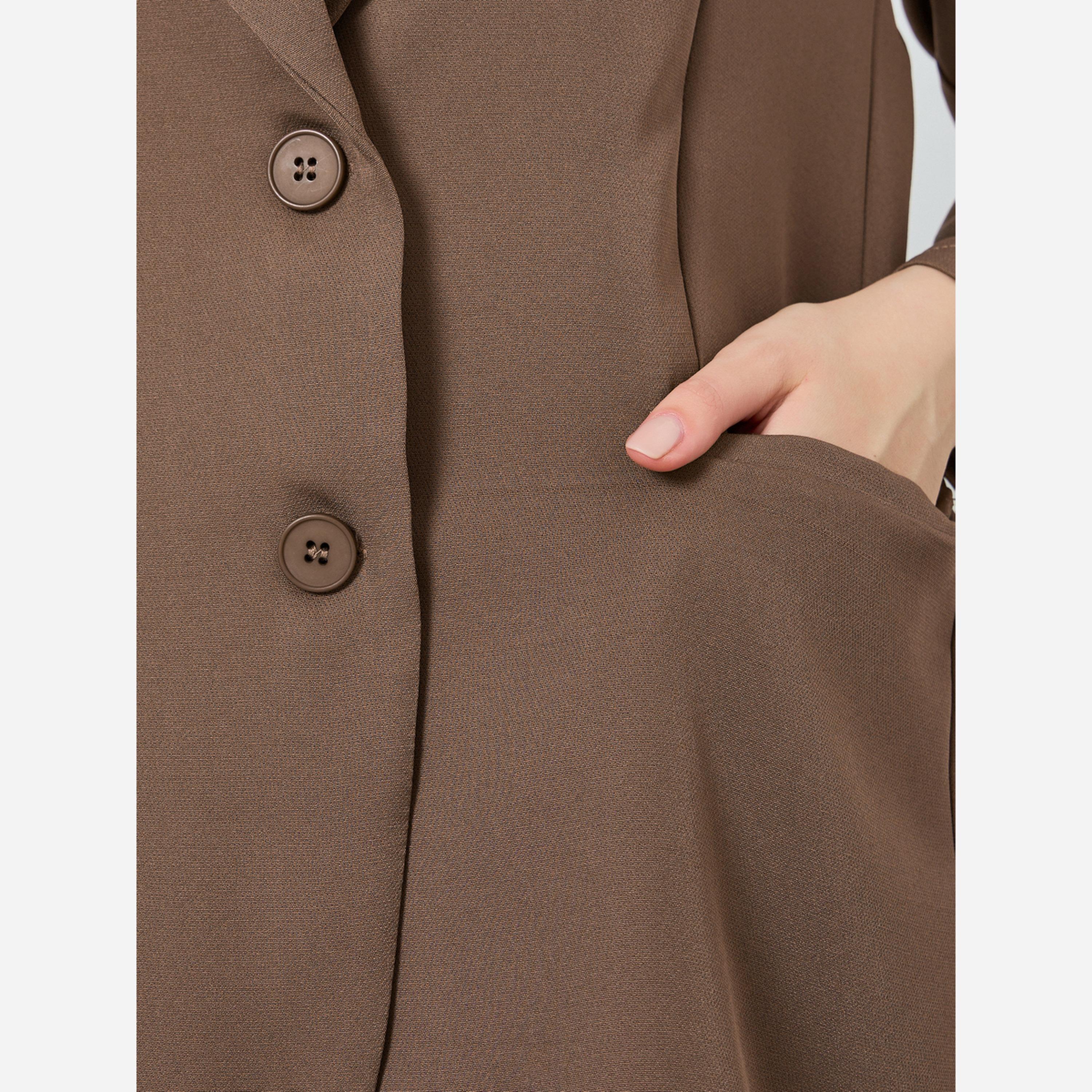 Styli Solid Casual Blazer and Wide Leg Pants Set-women-clothing-coordsets-image-5