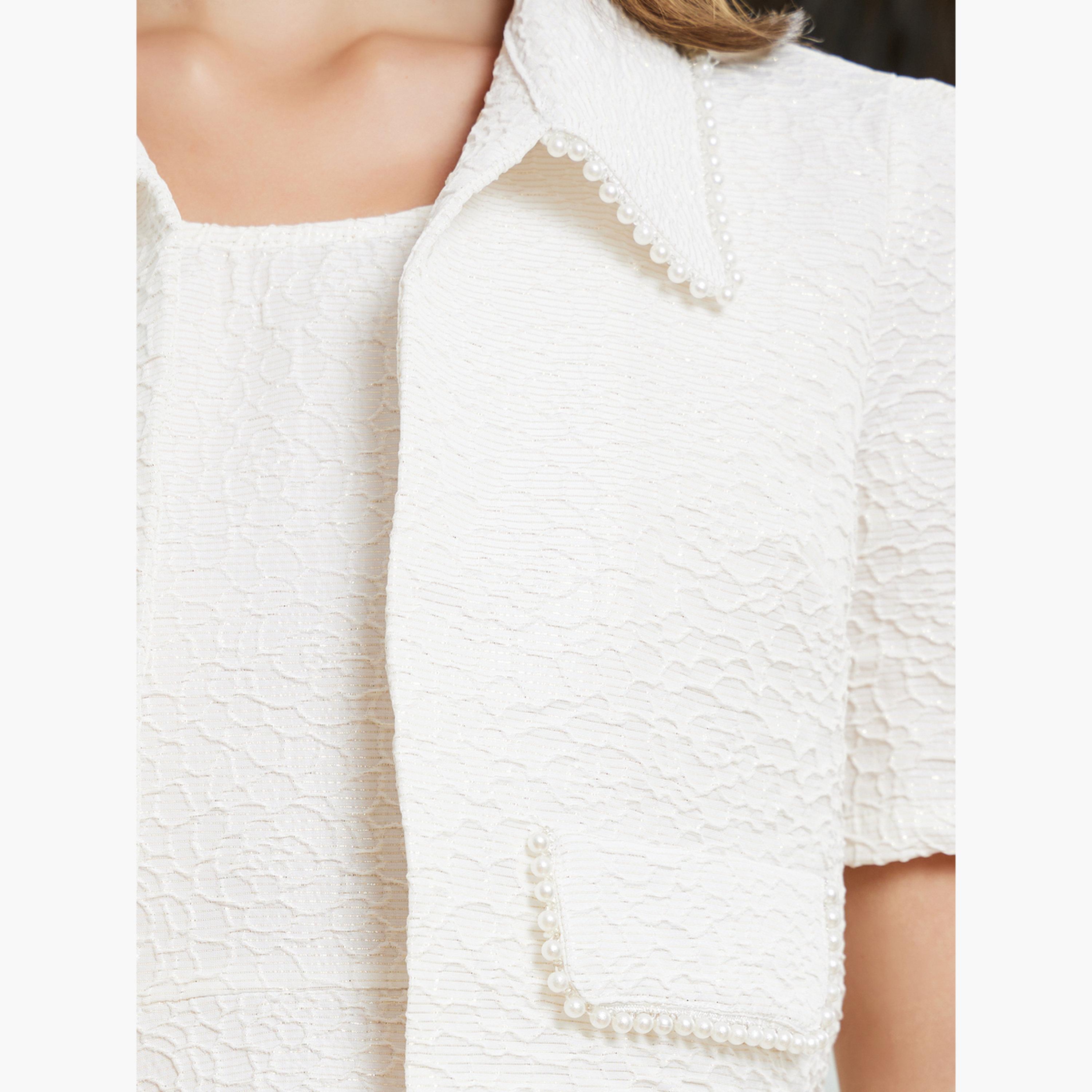مجموعة من جاكيت منمق وفستان ميدي جاكار-women-clothing-dresses-image-6